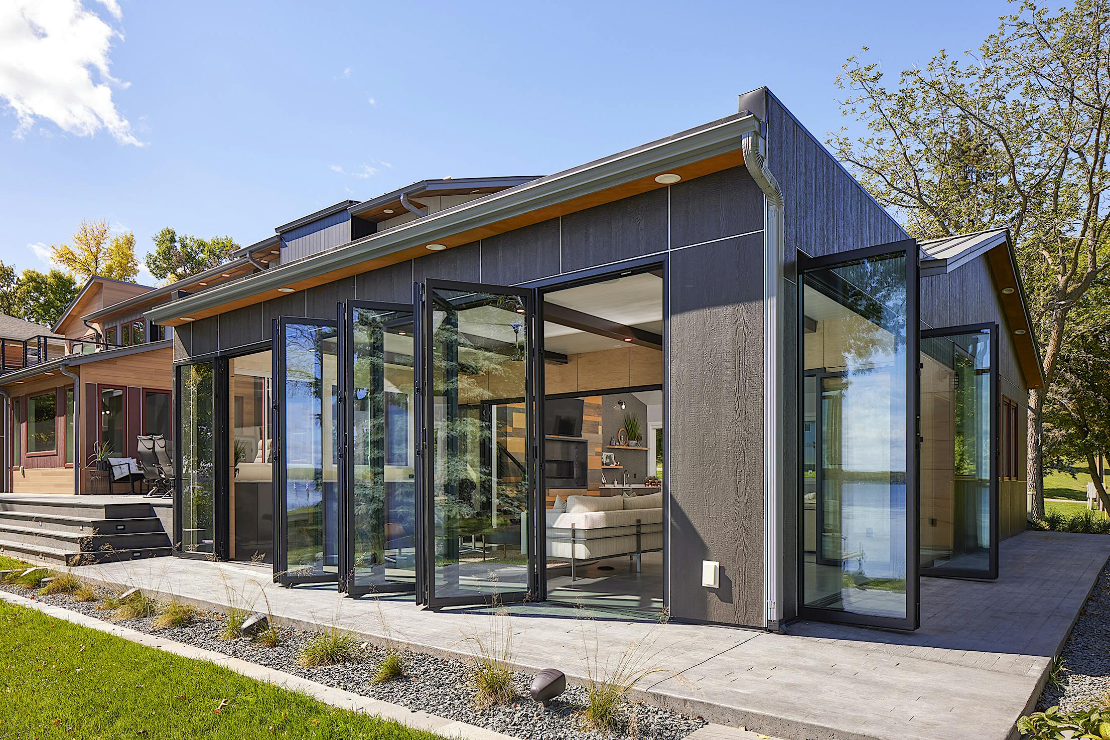 Generation 4 folding glass walls