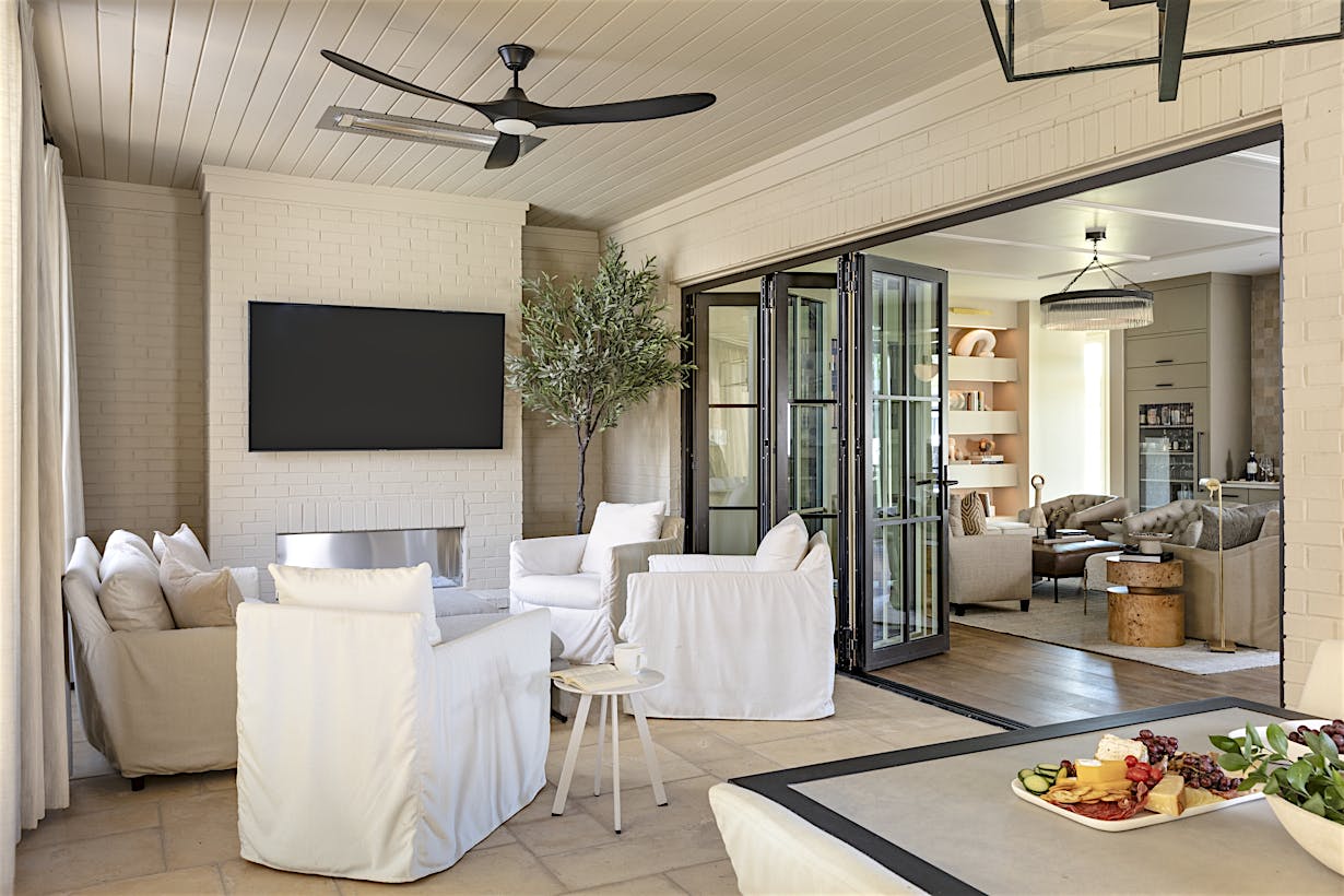 Generation 4 folding glass patio doors
