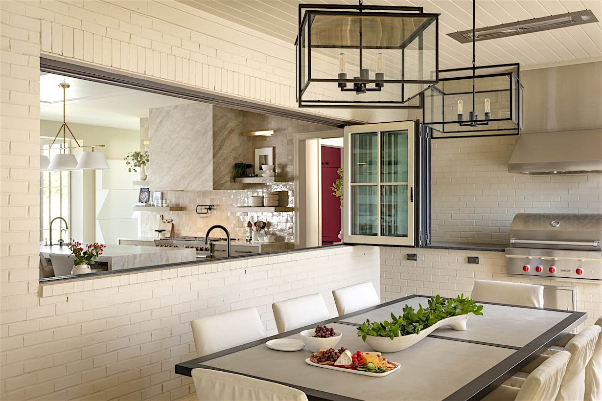 folding window and California Room amenities