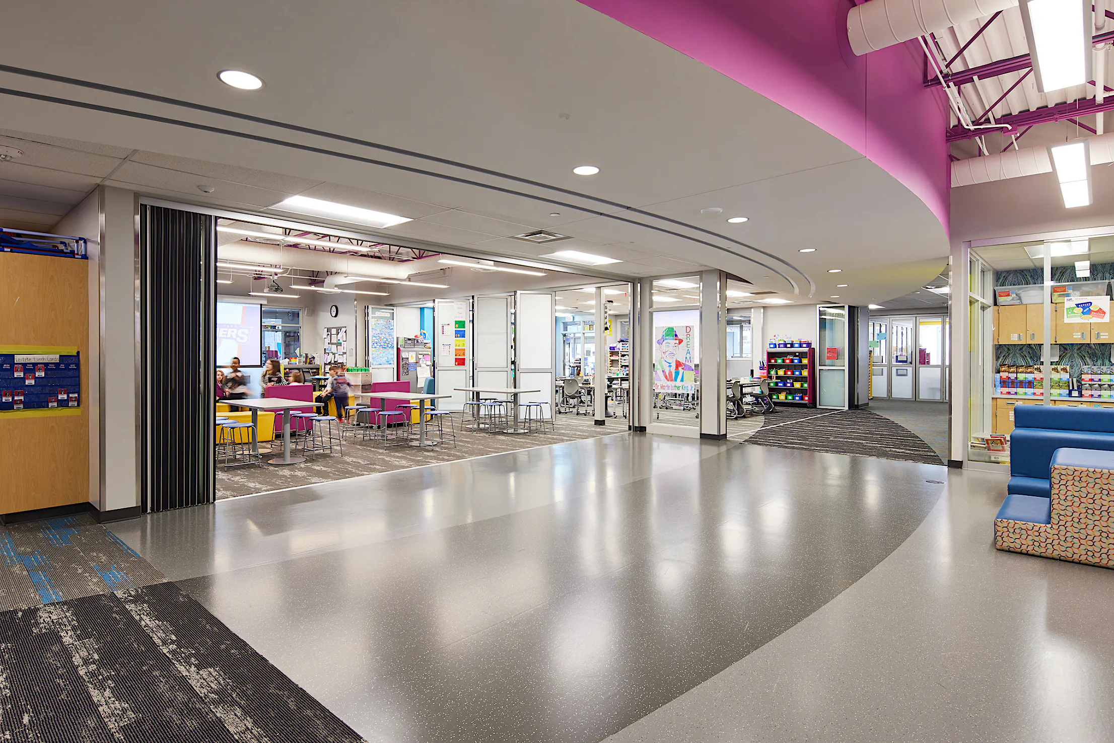 Inspired Learning Environments with Interior Glass Wall Systems