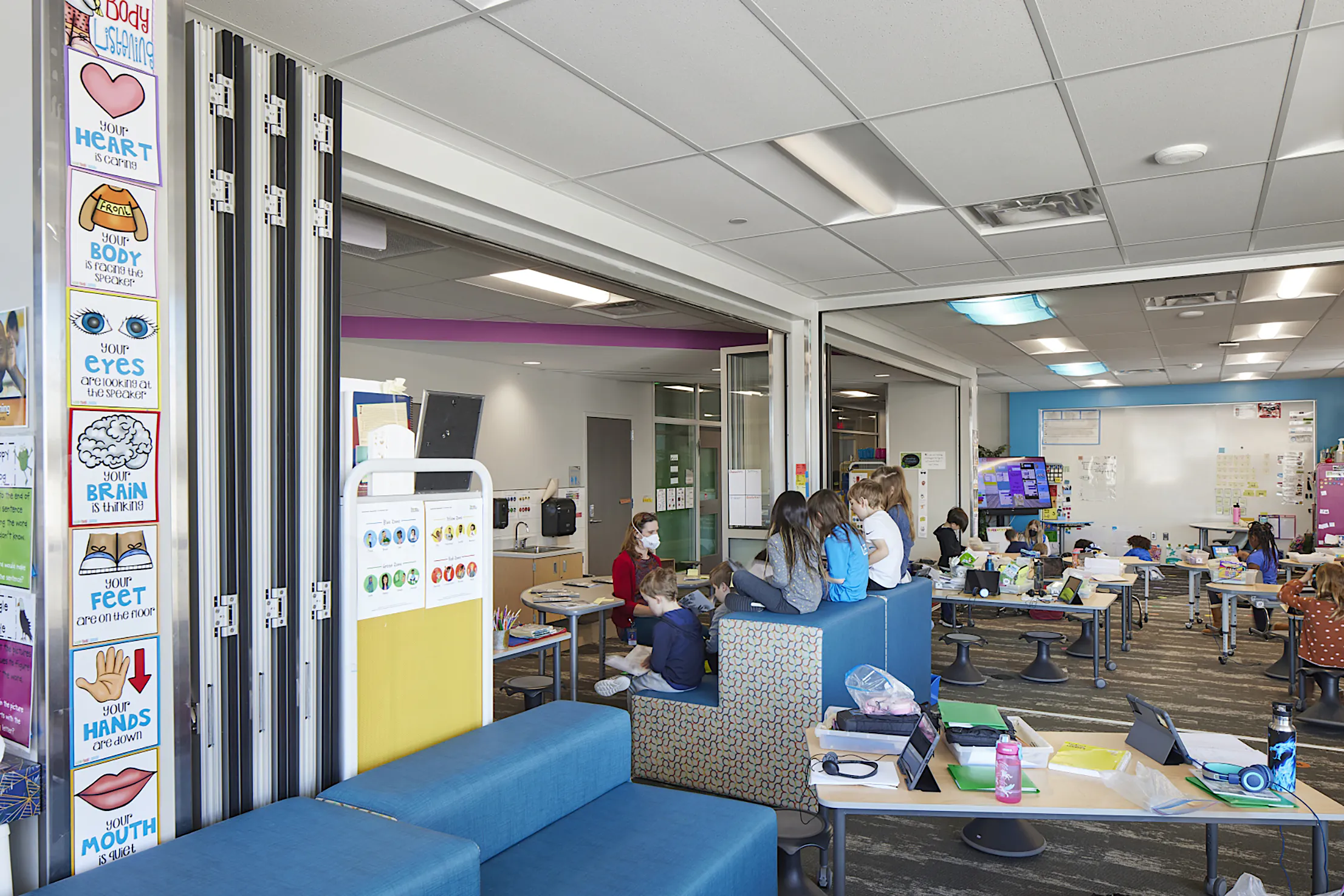 Inspired Learning Environments with Interior Glass Wall Systems