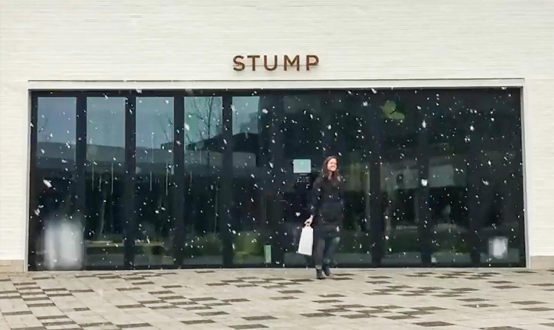 NanaWall all weather commercial storefronts in snow