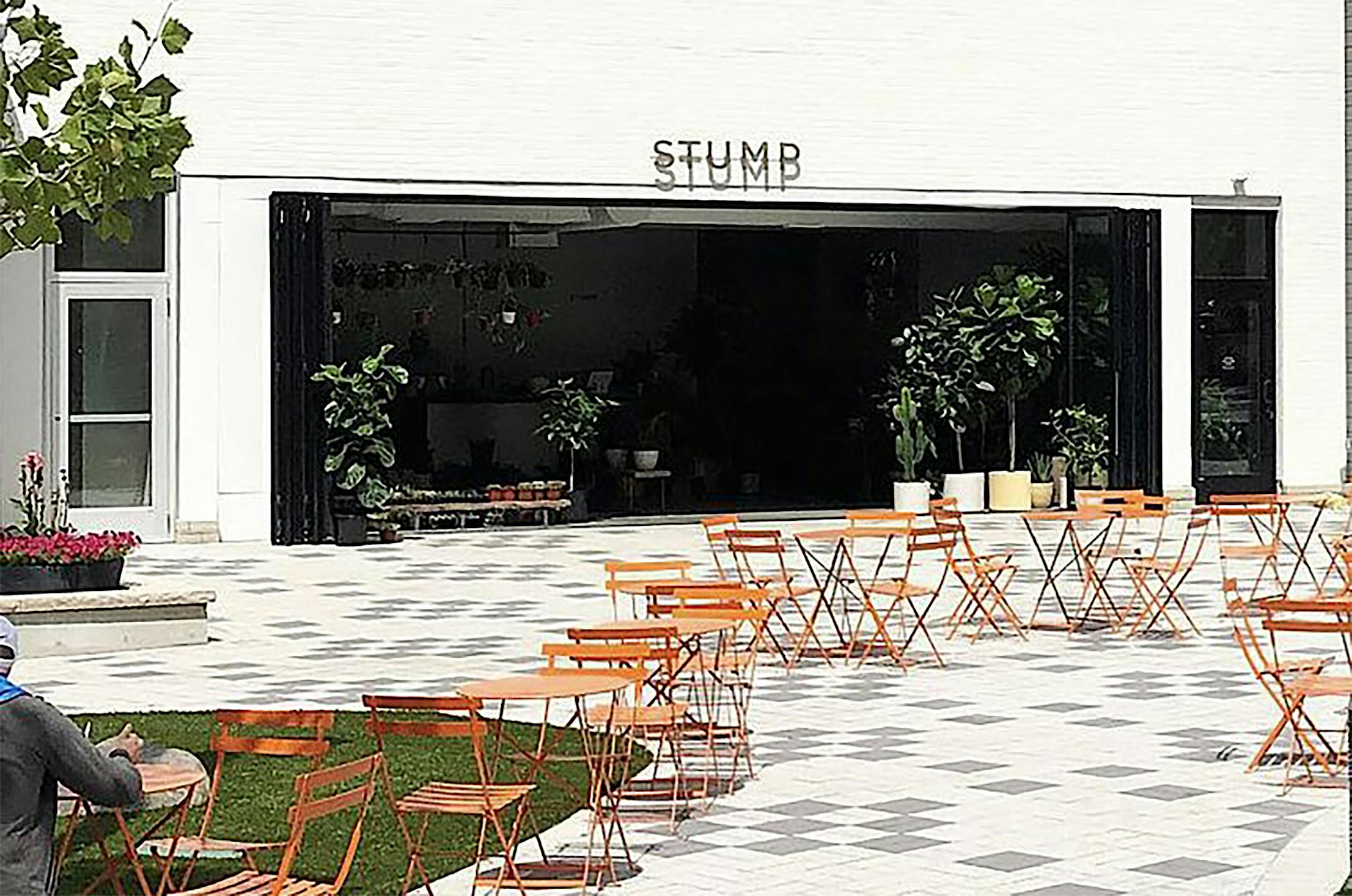 wide open commercial storefront design