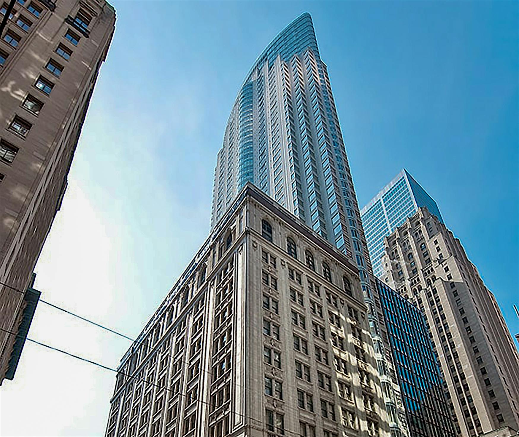 mixed use building with NanaWall glass wall systems