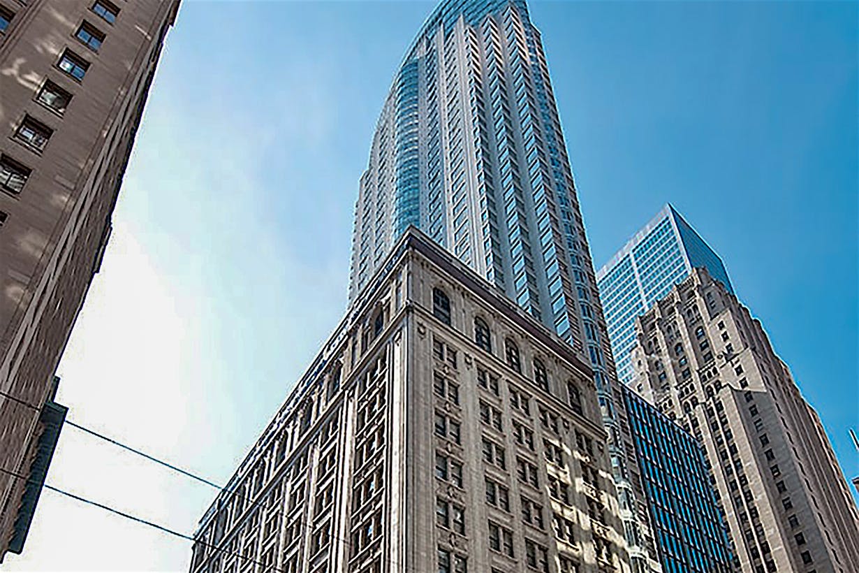 mixed use building with NanaWall glass wall systems
