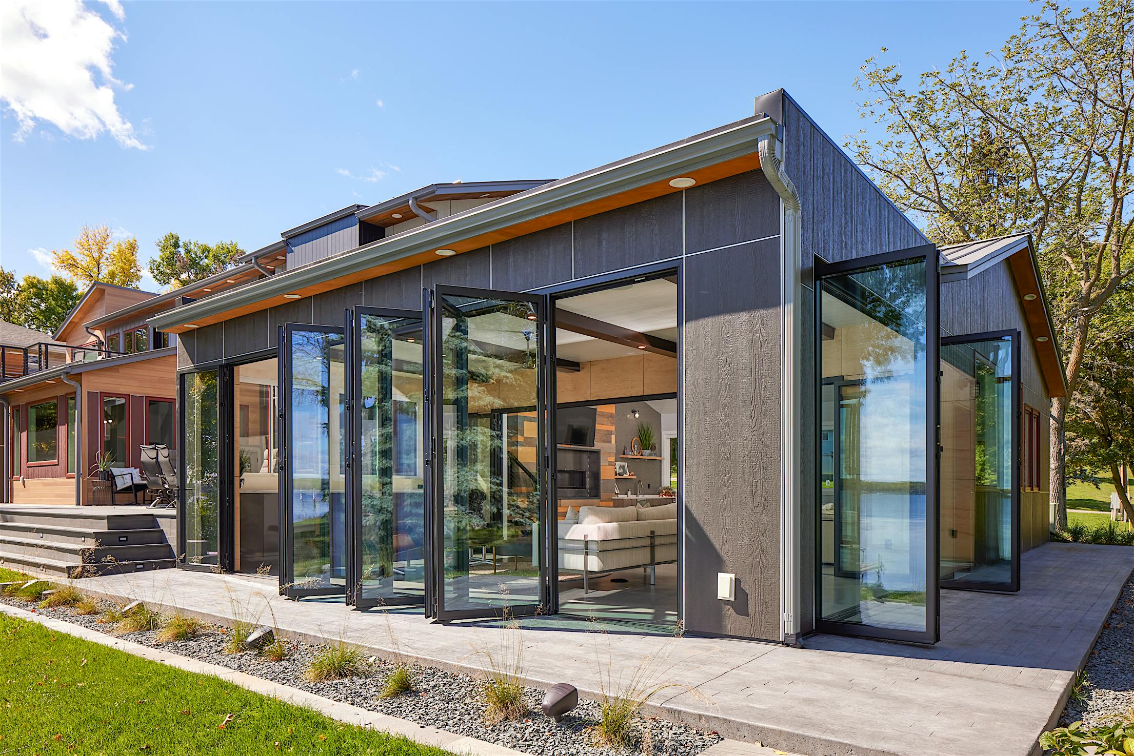 4-season retractable glass wall systems