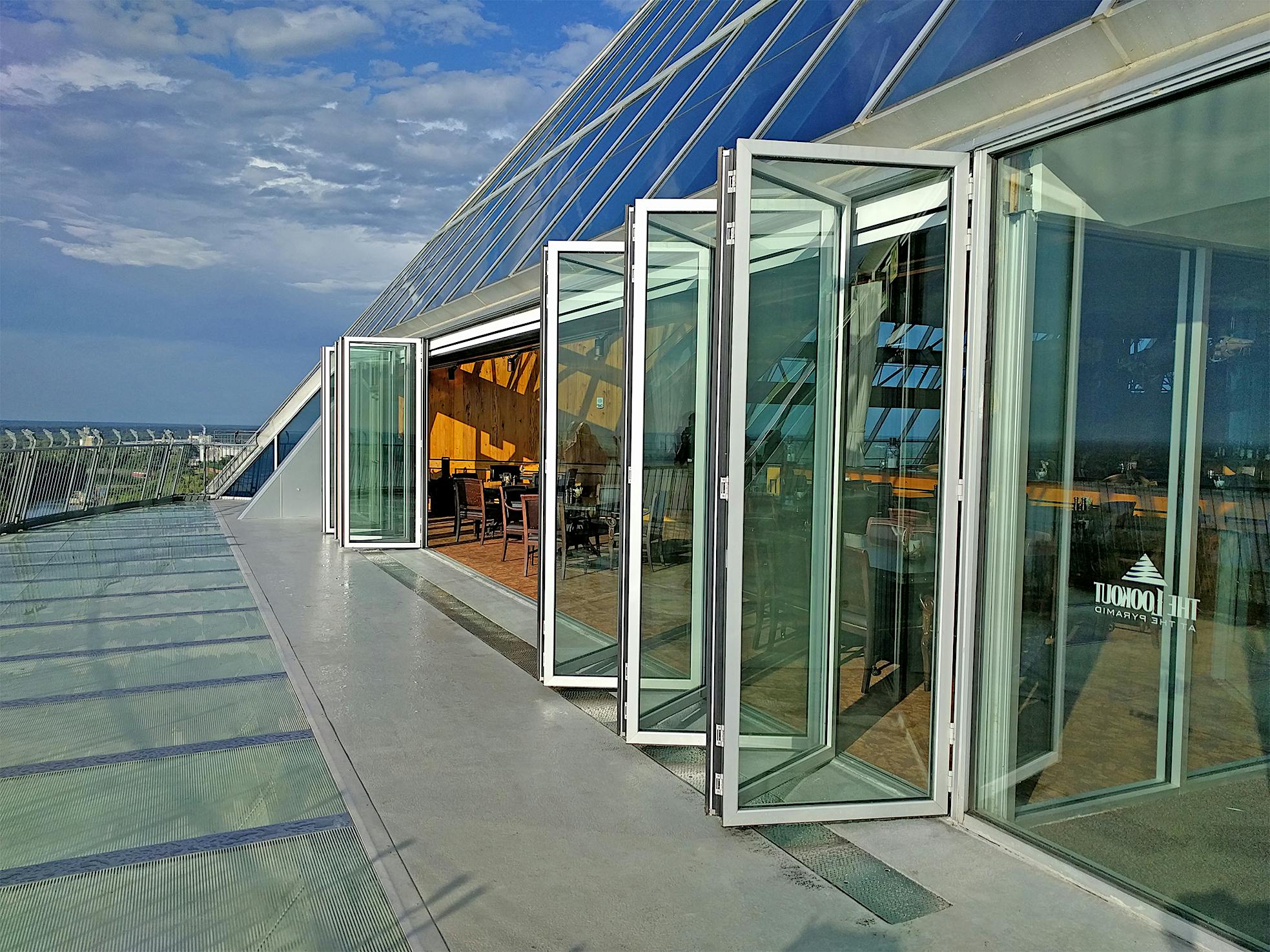 NanaWall folding glass doors