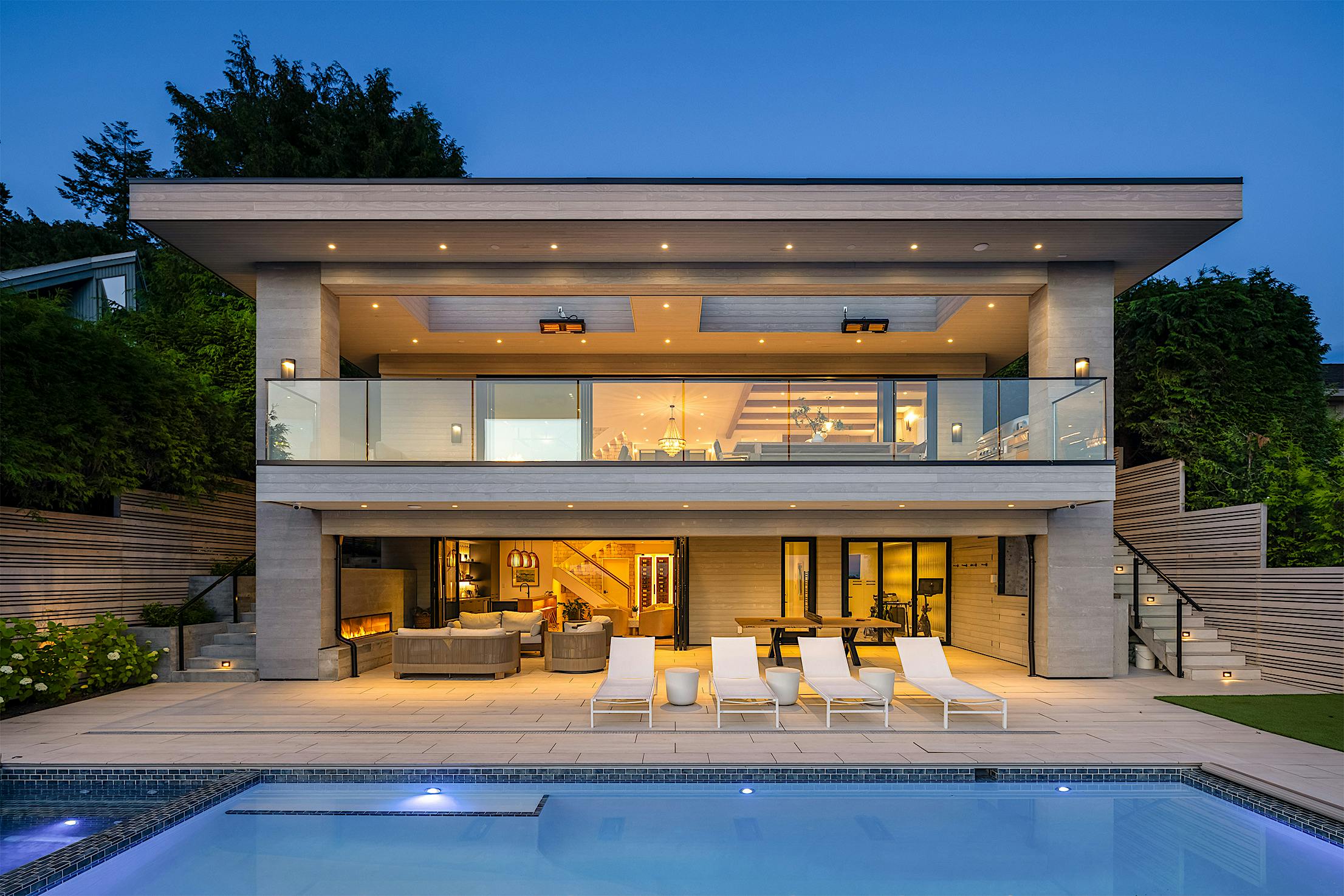 cero minimal sliding glass walls