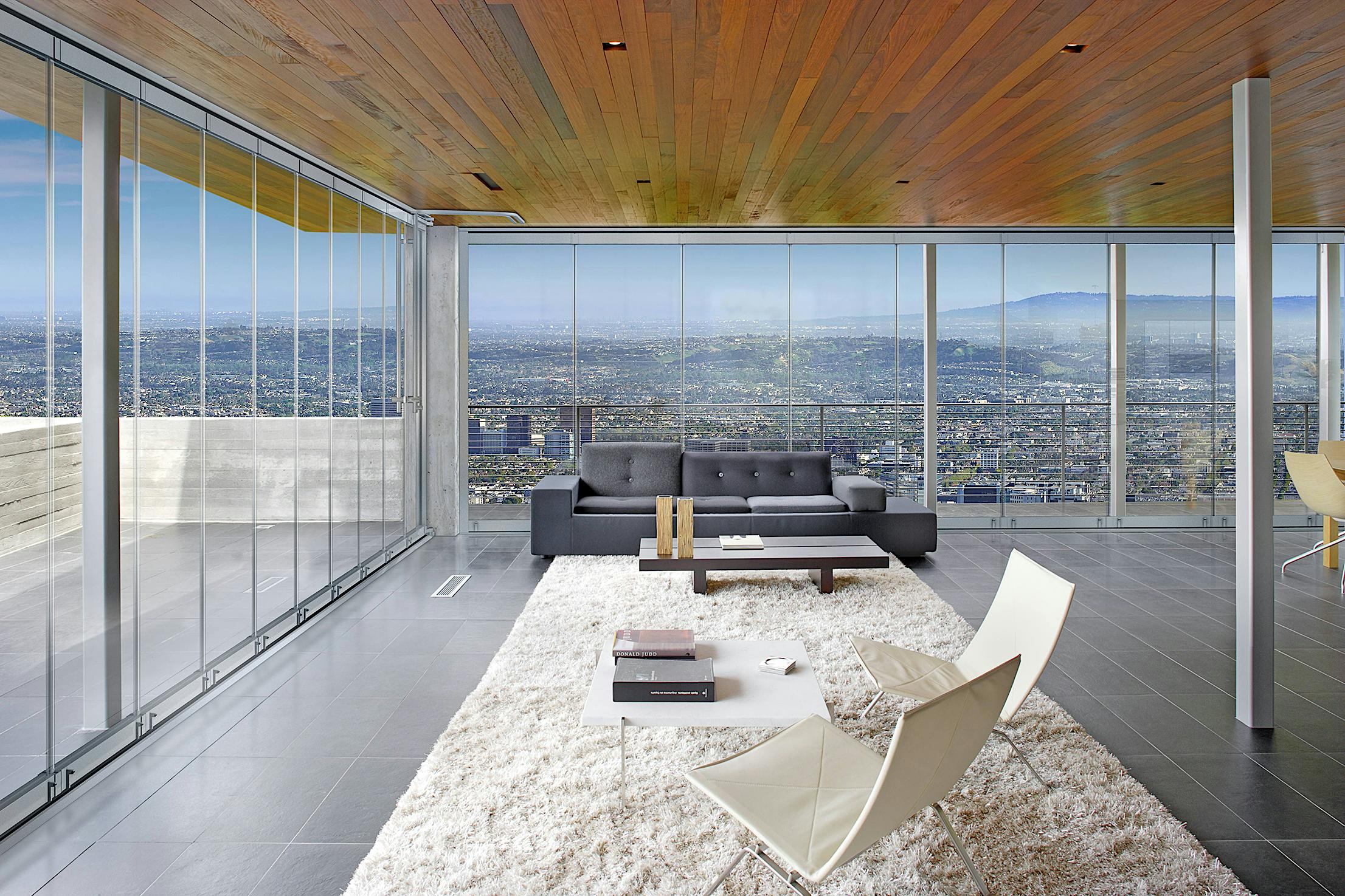 frameless retractable glass walls