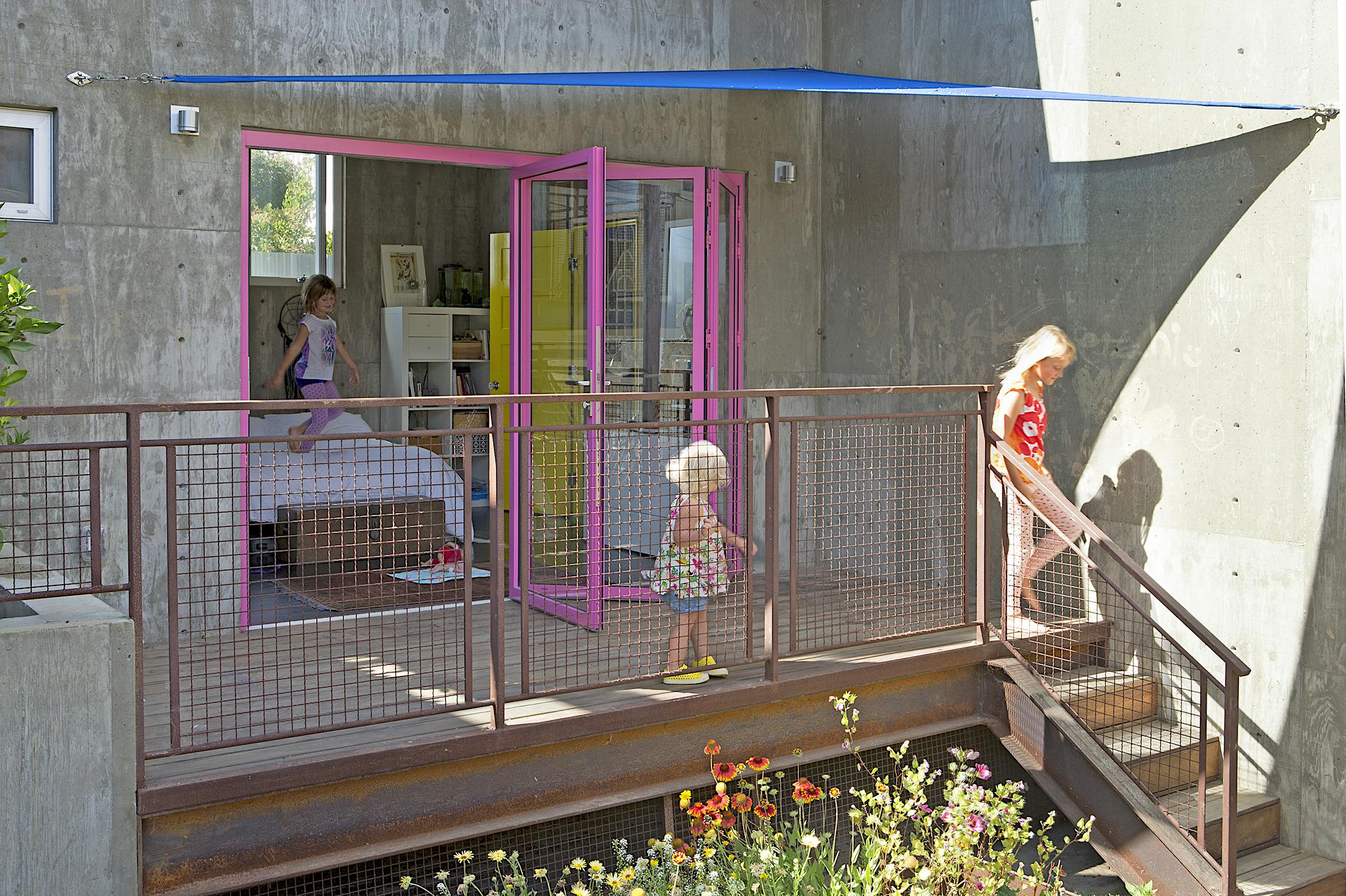 interior design trends with retractable glass wall