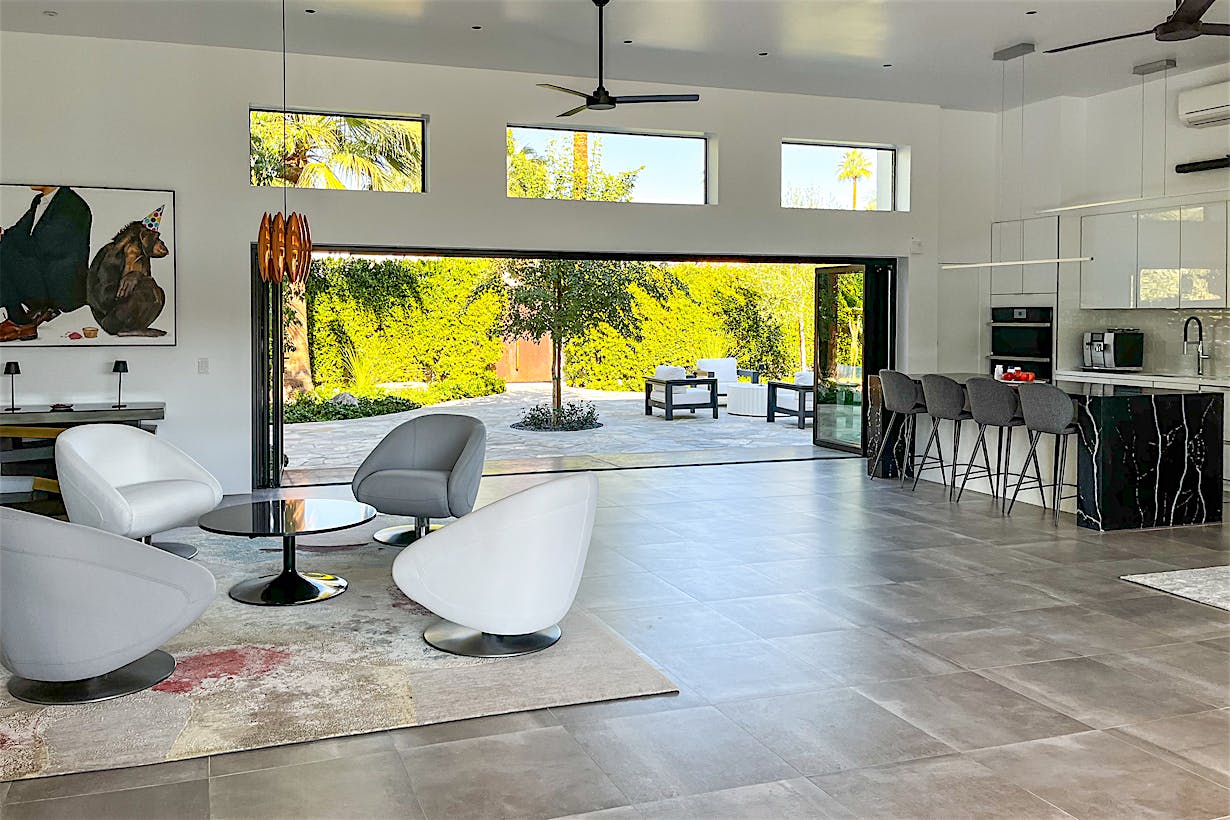 patio residential glass walls