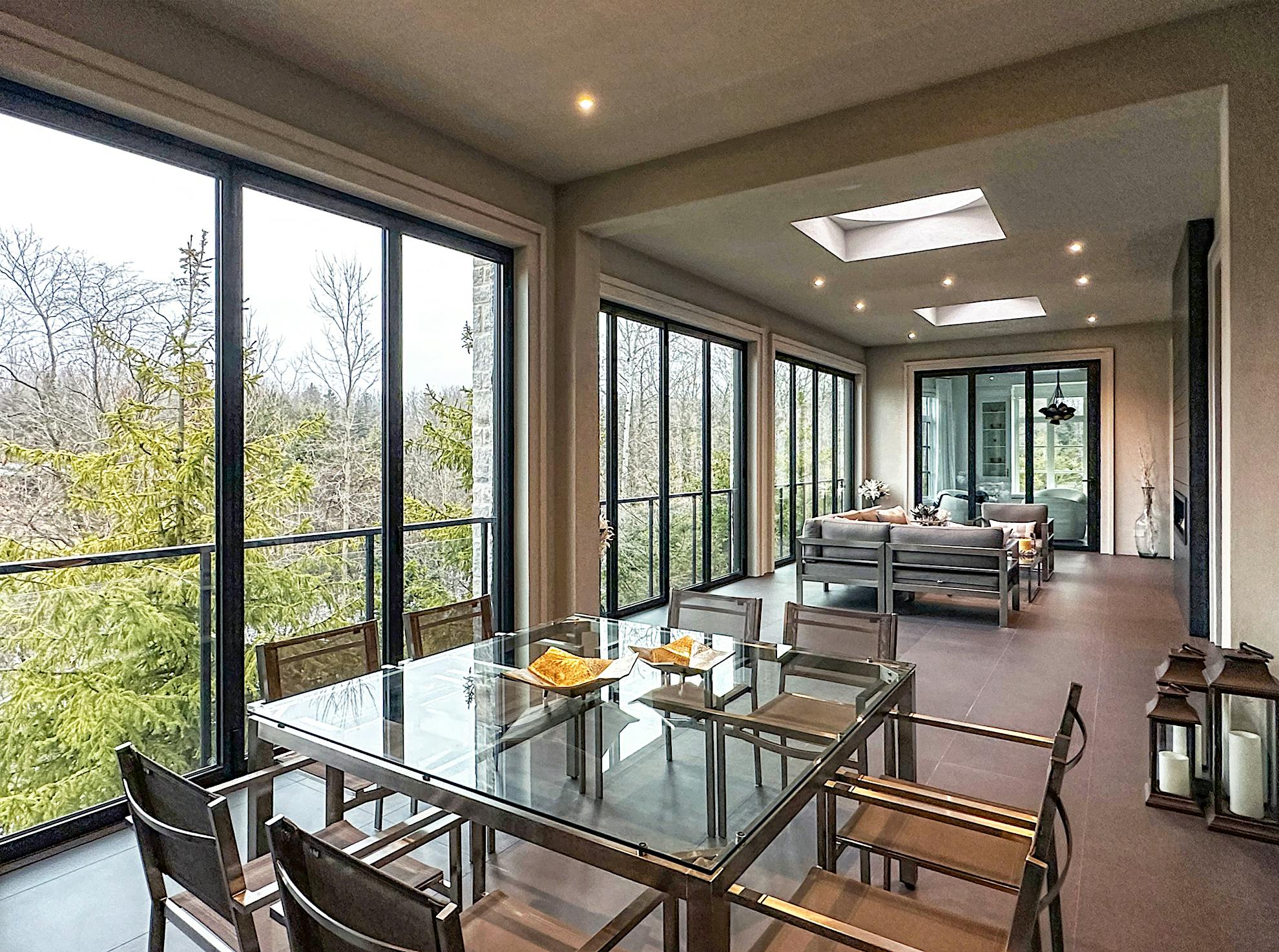 Generation 4 folding porch door systems