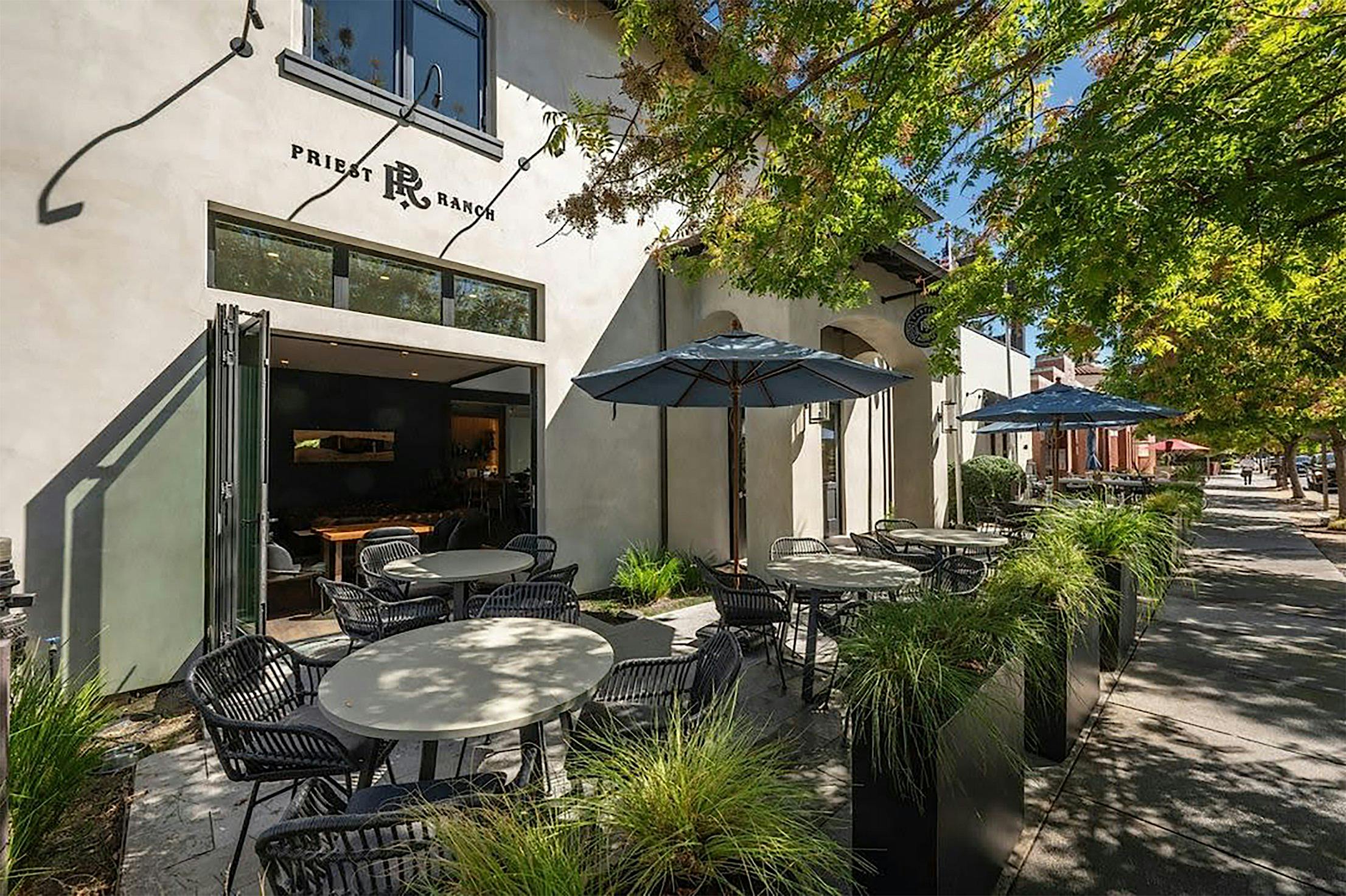 retractable glass wall storefront