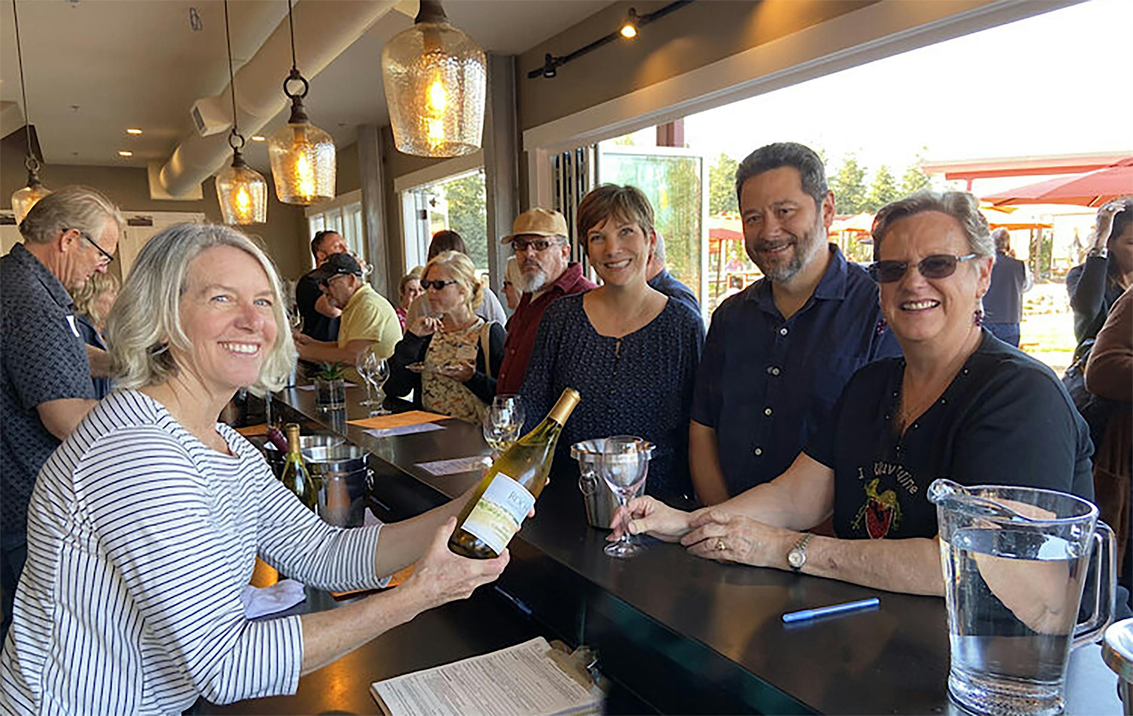 wine tasting with NanaWall retractable glass systems