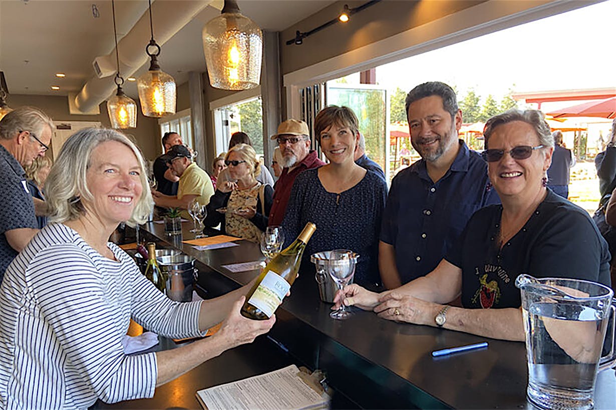 wine tasting with NanaWall retractable glass systems