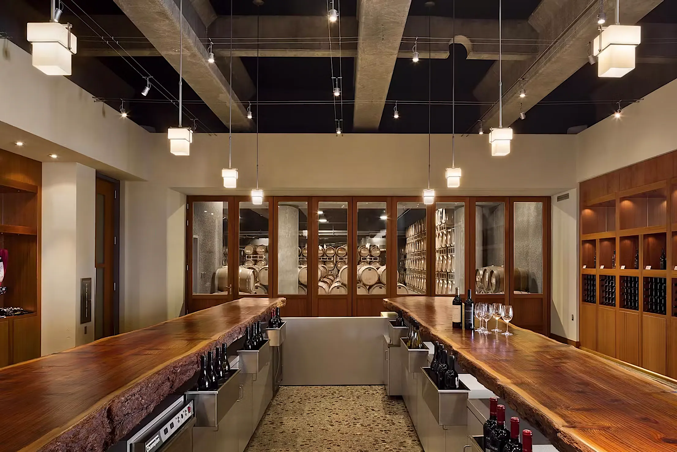 Wine Tasting Room Design Ideas Bayermoor Winery: A Modern Tasting Room