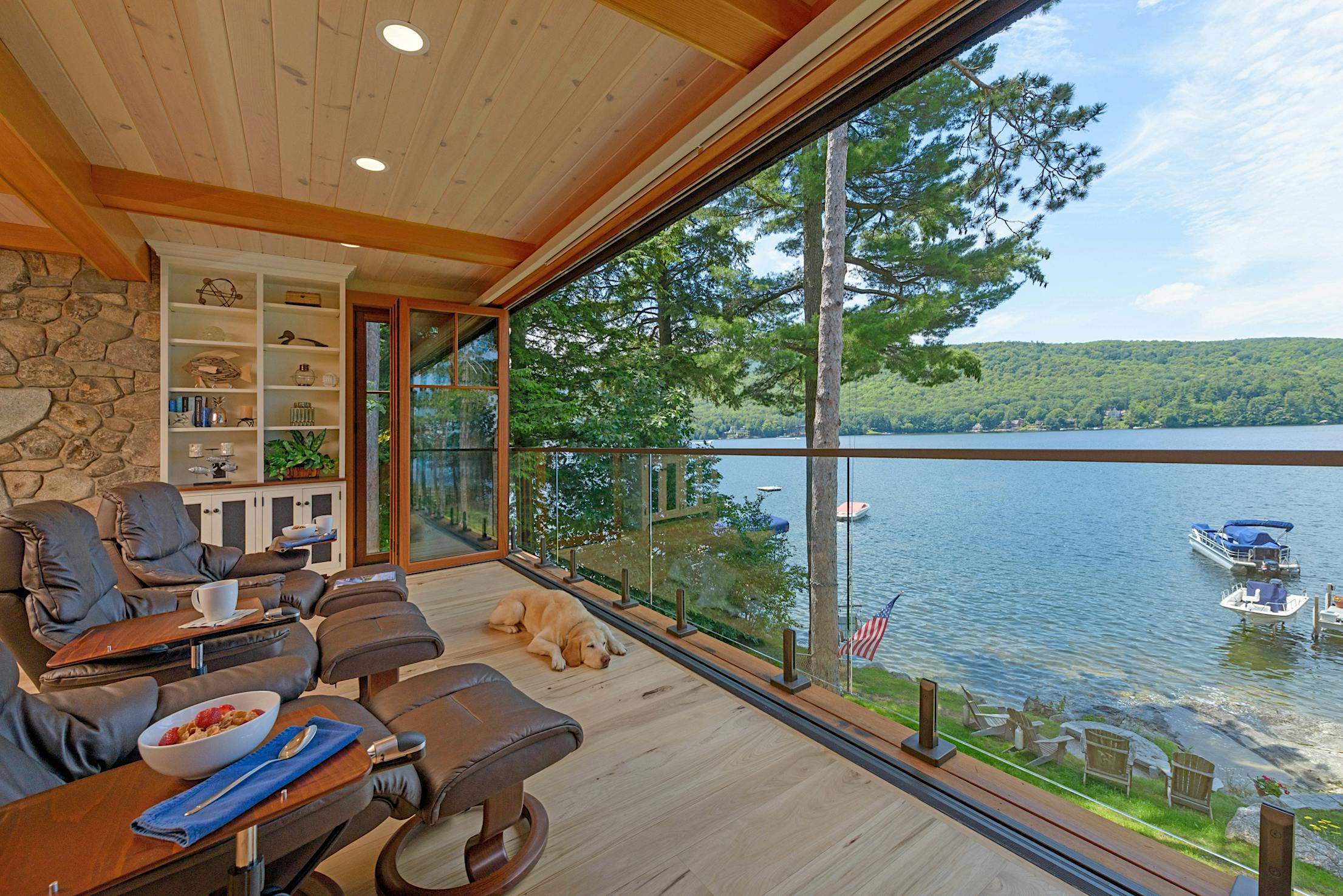 folding porch door