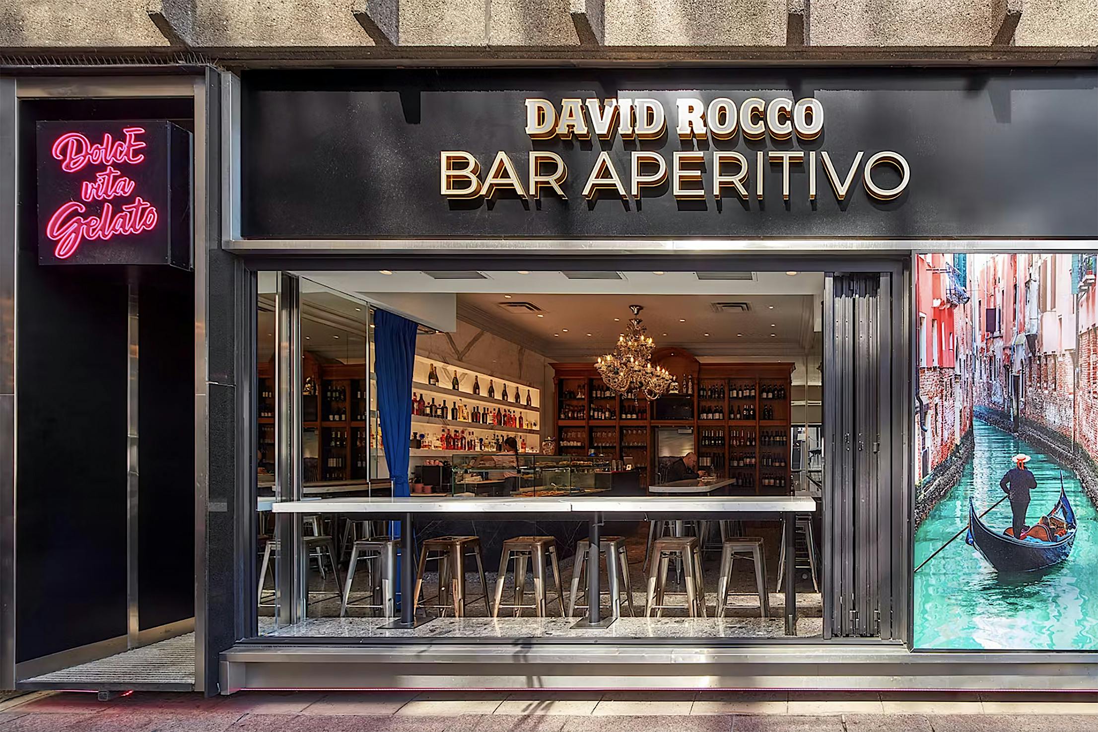 commercial glass wall storefront