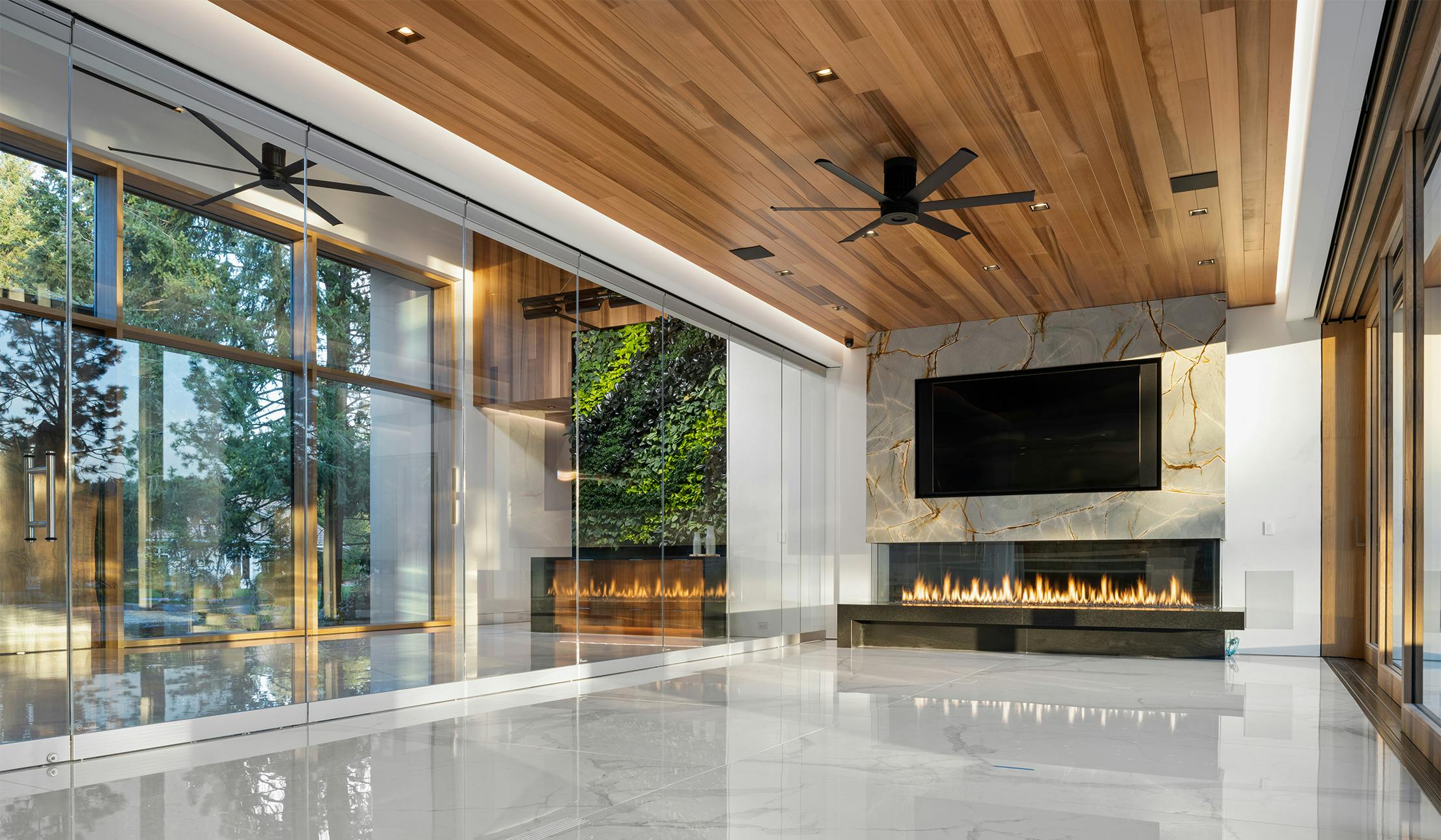 residential glass walls