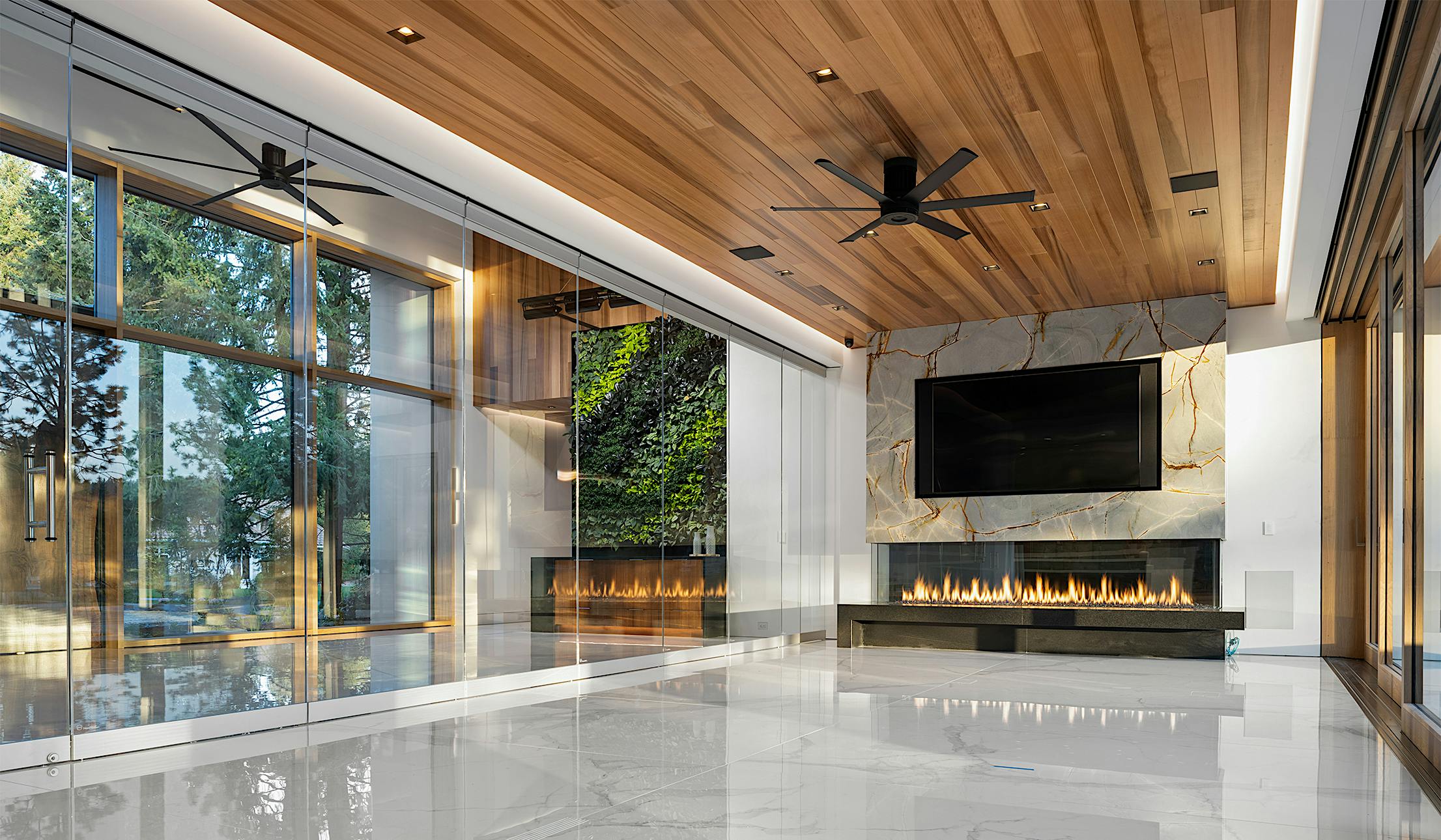 residential glass walls