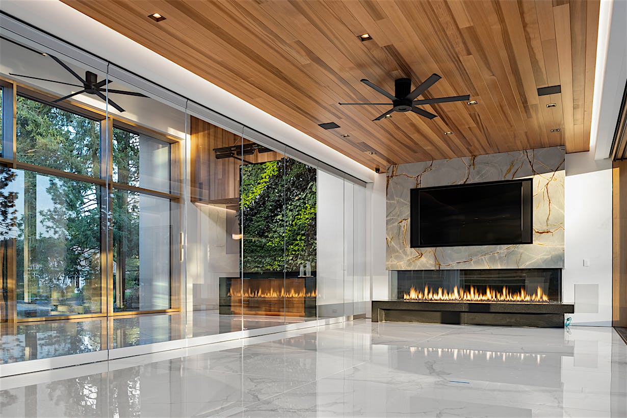 residential glass walls