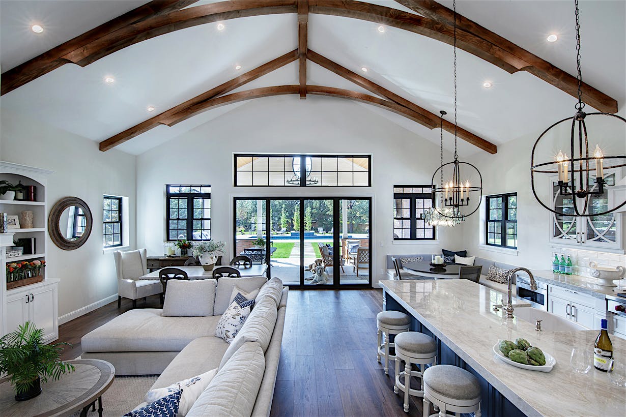 remodeling with residential folding glass walls