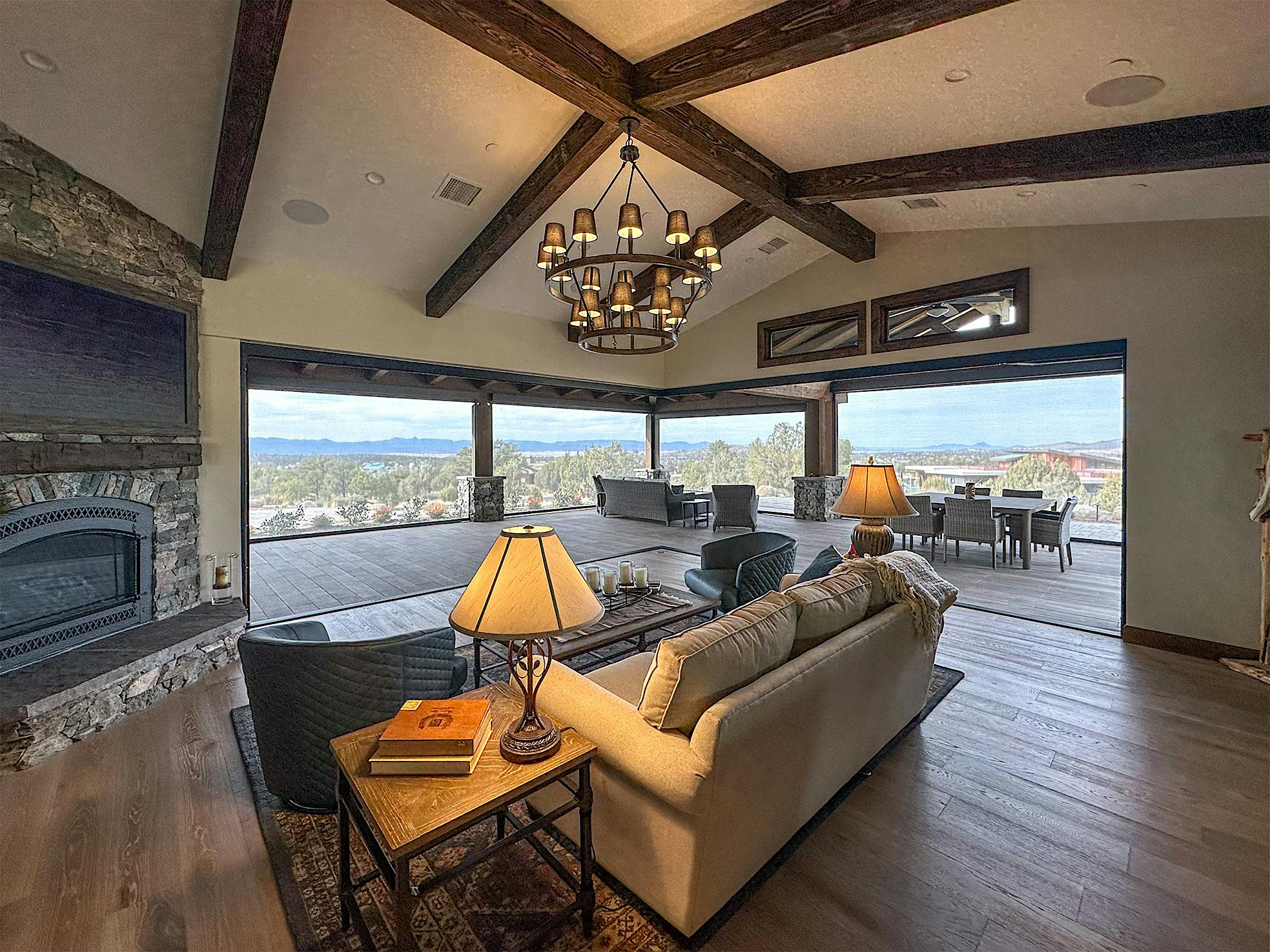 sliding residential glass walls