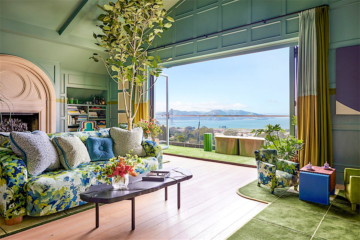 San Francisco Decorator Showcase NanaWall folding glass wall