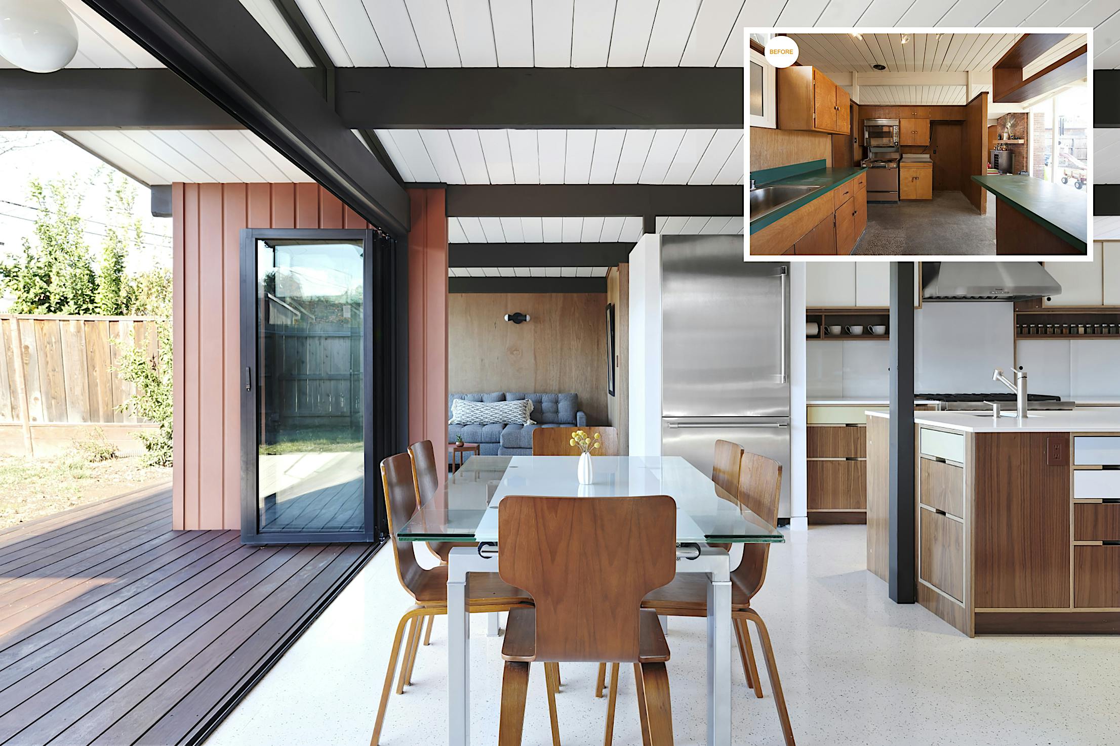 Mid Century Modern patio door replacement