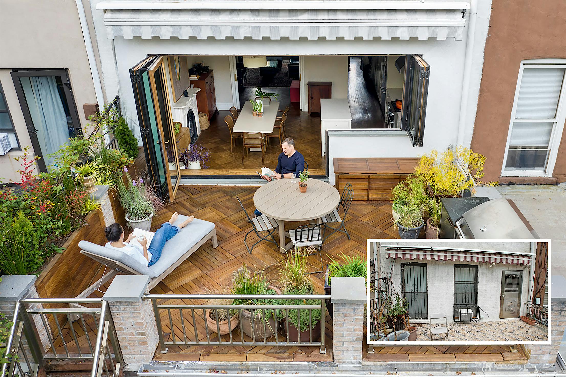 patio door window door combination