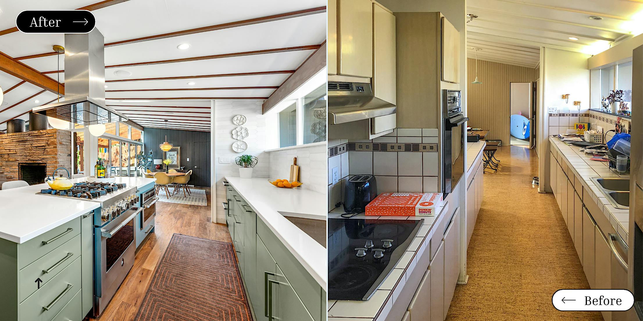 Mid-Century Modern kitchen remodel