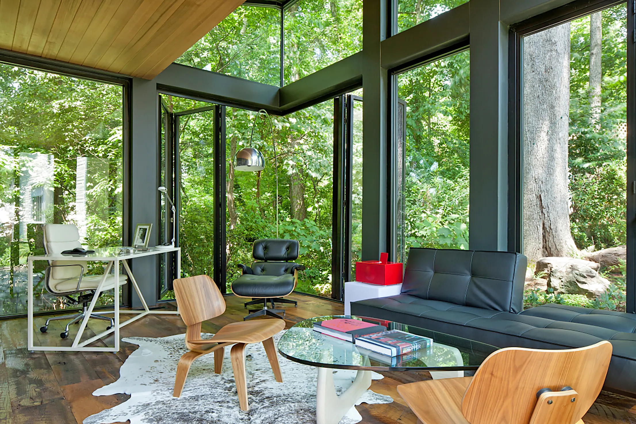 Large Open Home Office 6 Ways To Sneak A Desk Into An Open Plan Space