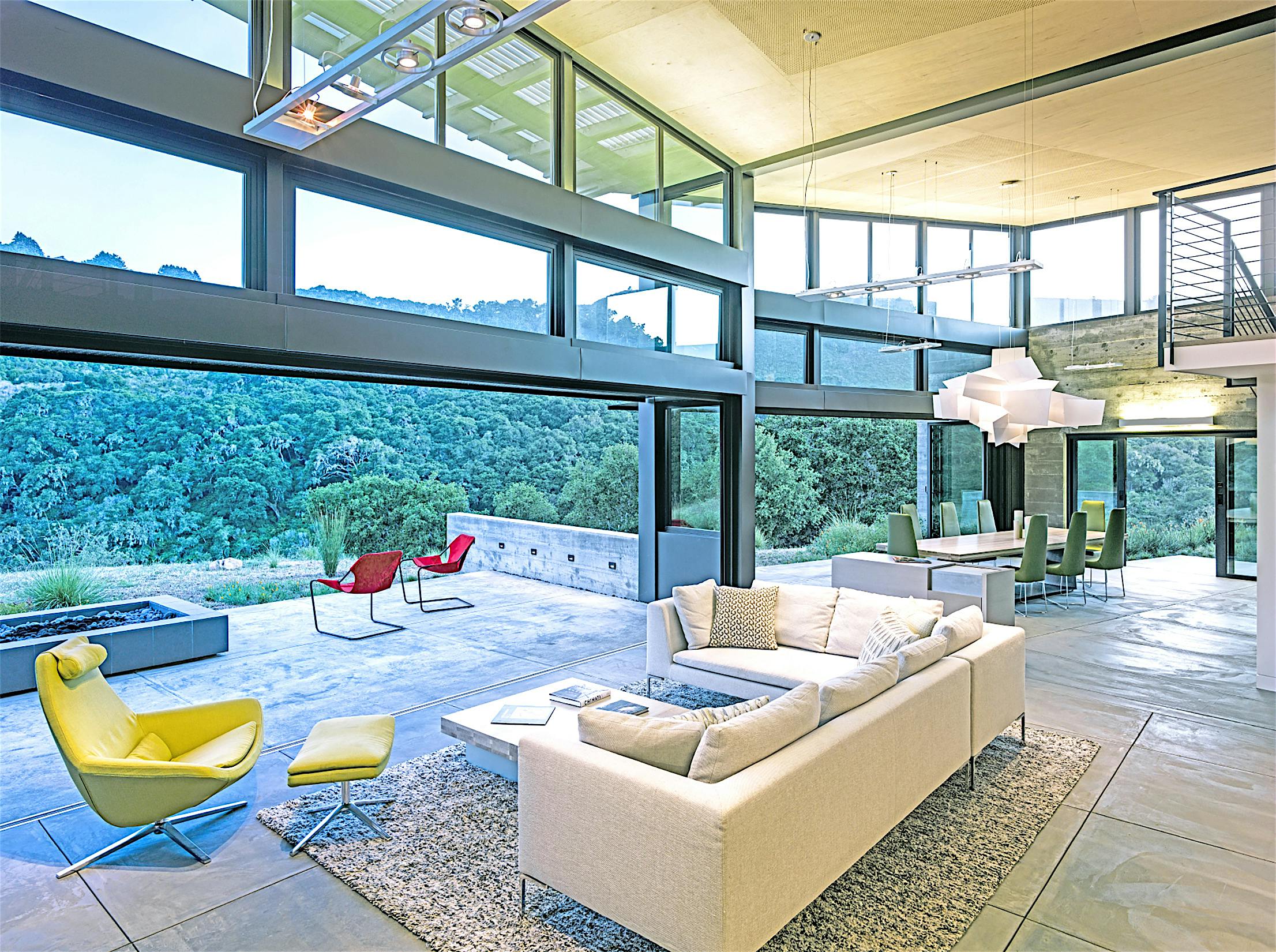 modern sustainable design with NanaWall folding glass doors