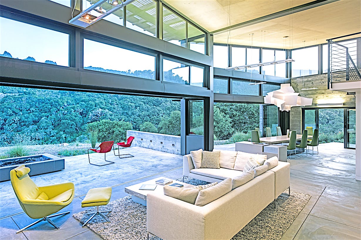 modern sustainable design with NanaWall folding glass doors