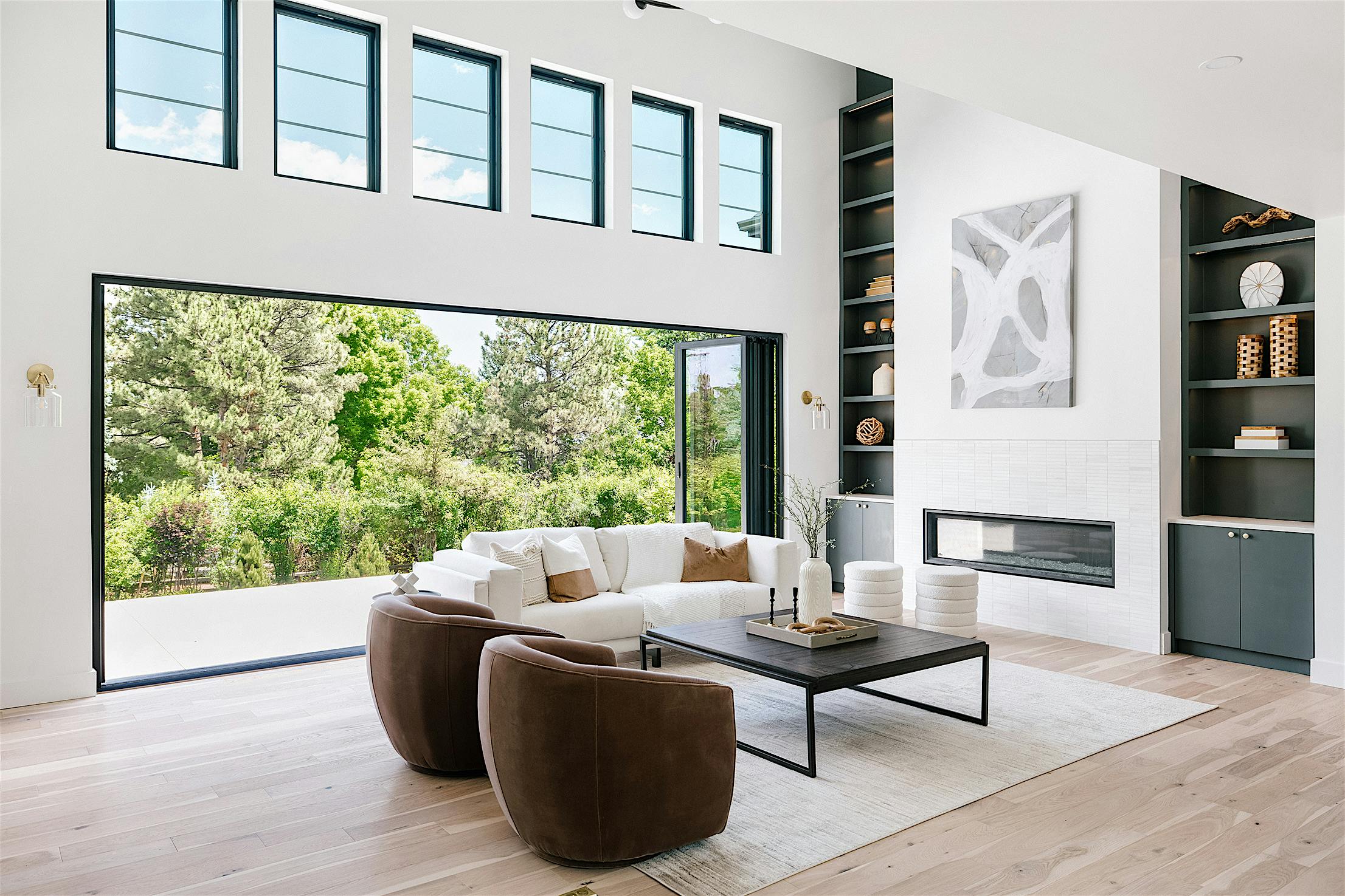indoor outdoor living with NanaWall bifolds