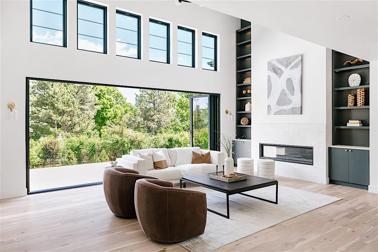indoor outdoor living with NanaWall bifolds