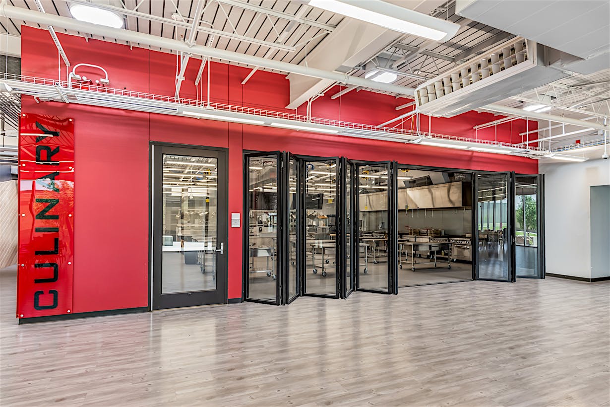 commercial opening glass doors by NanaWall