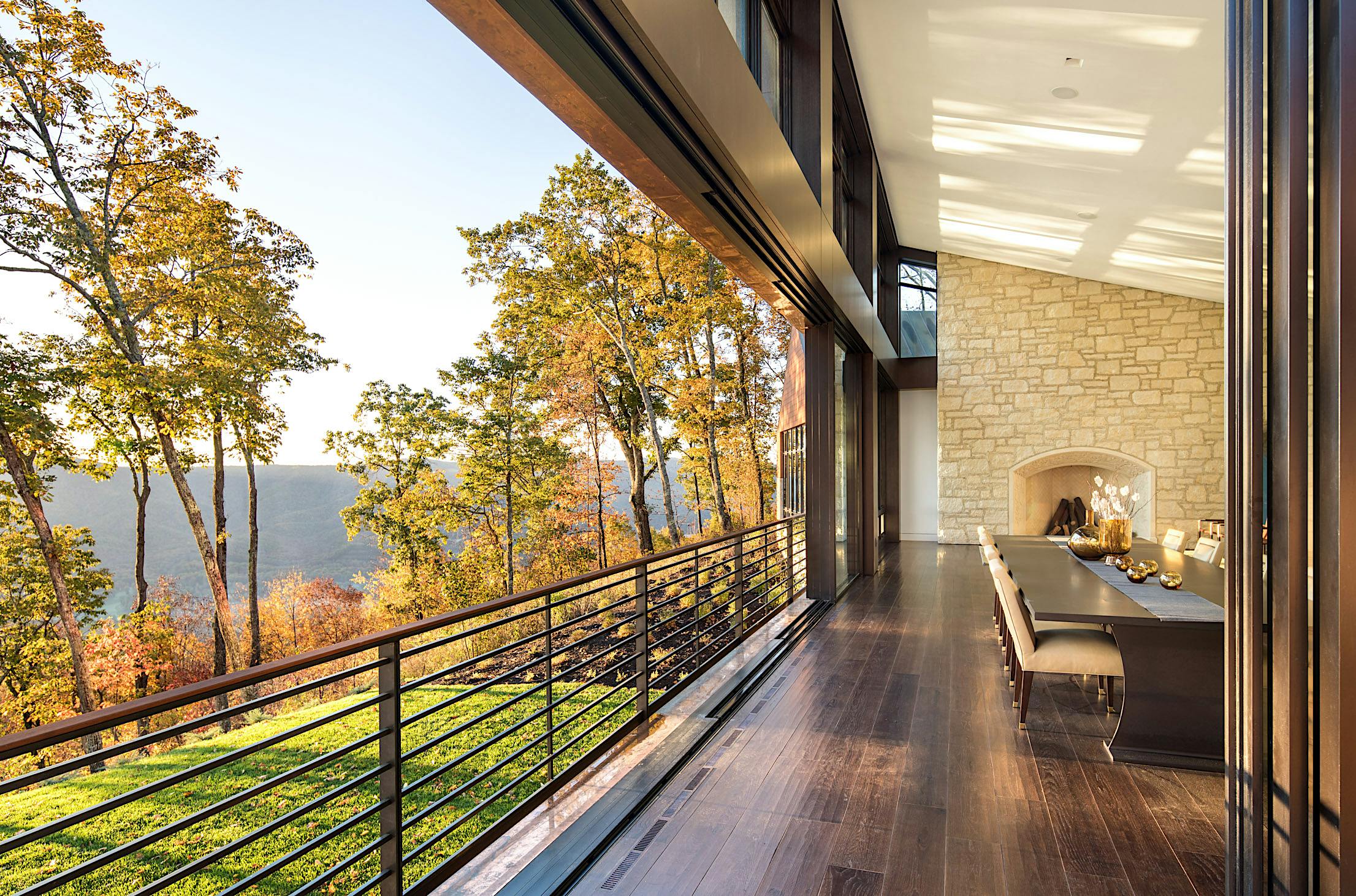 minimal sliding glass doors