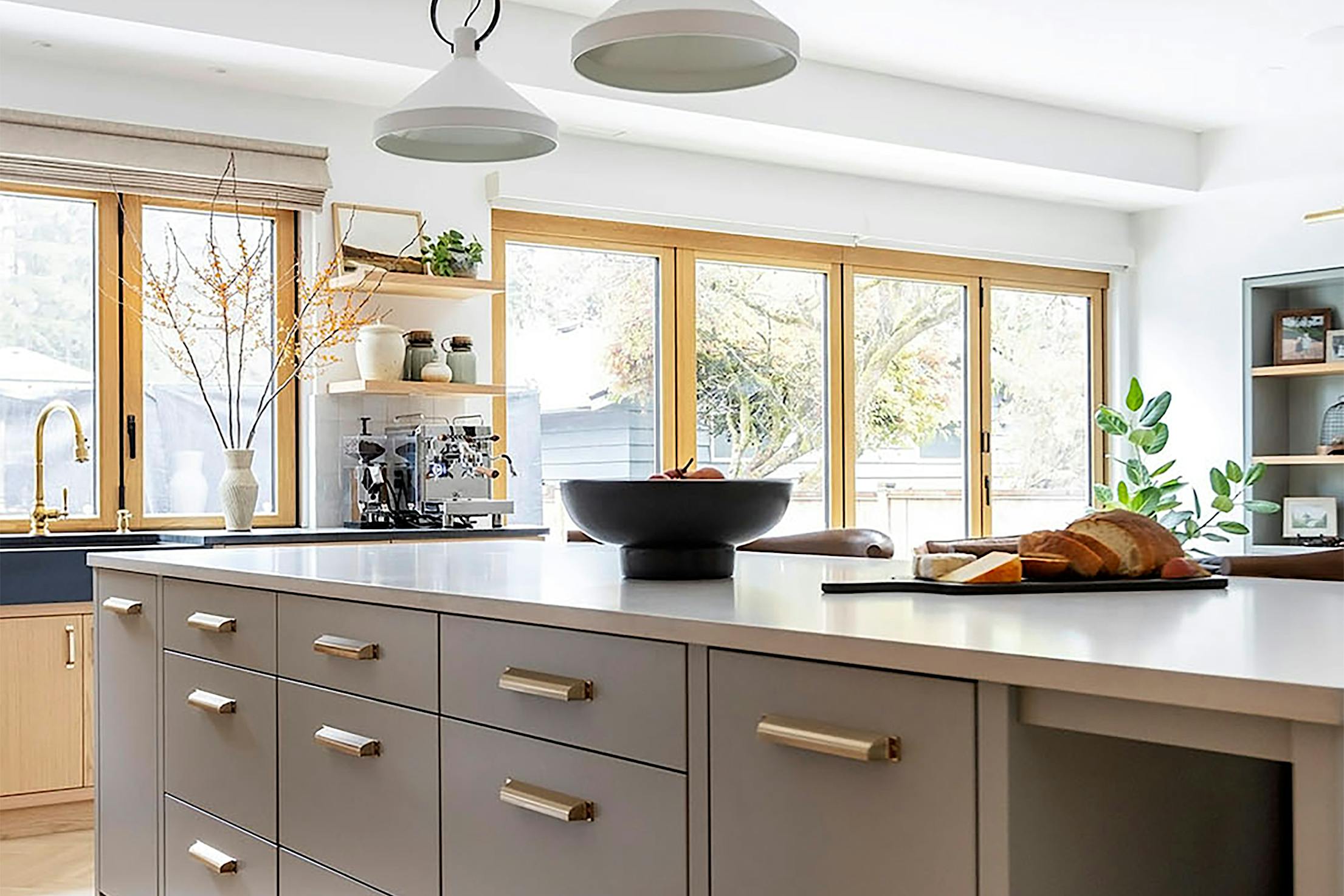 folding glass door and window in home renovation
