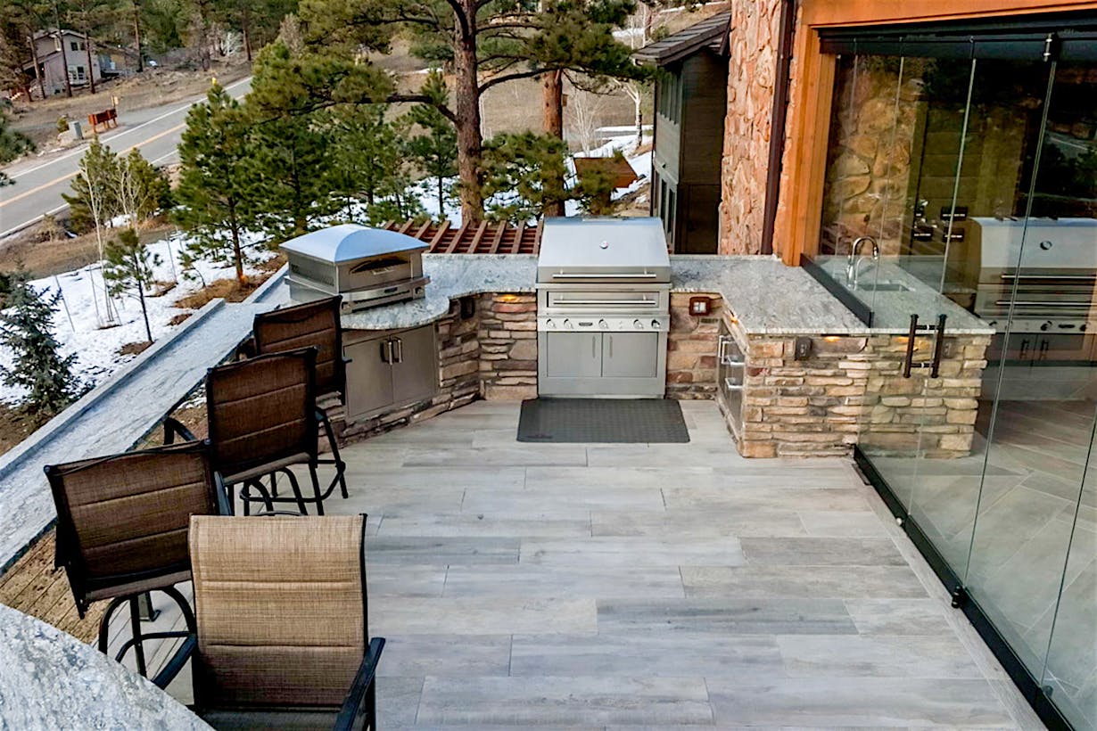cold weather glass patio doors