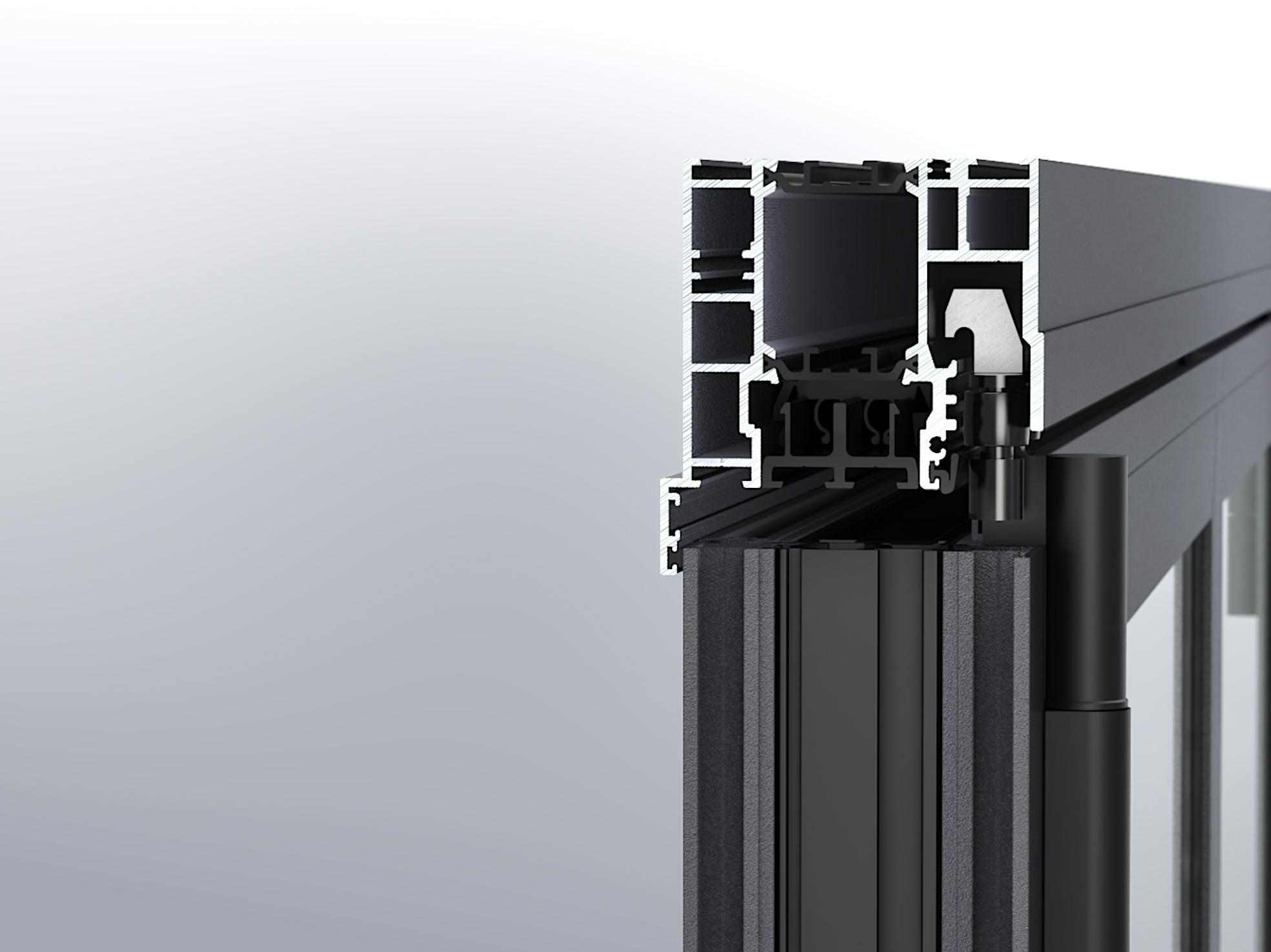 NanaWall Generation 4 anti-tilt feature