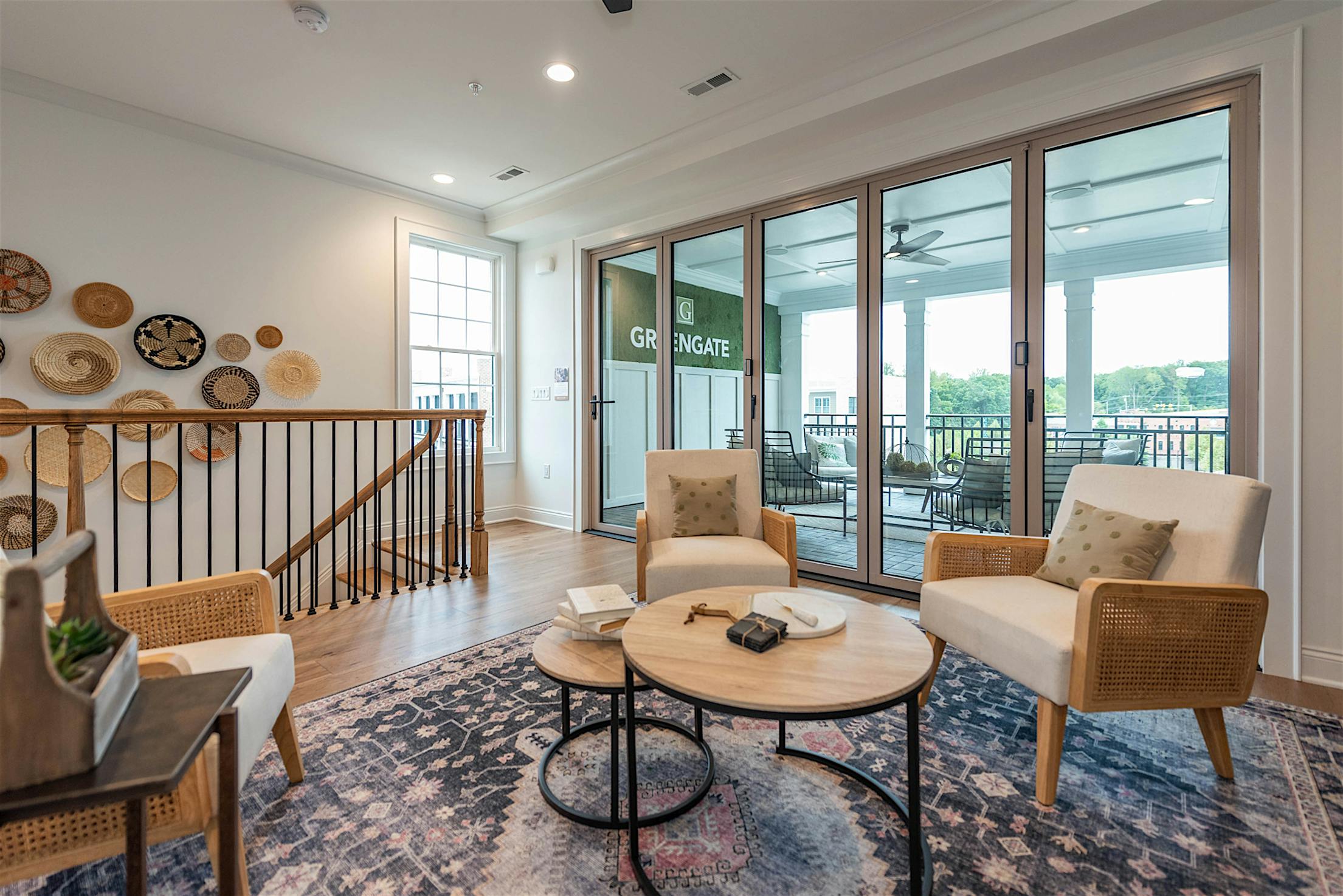 opening glass doors for builders