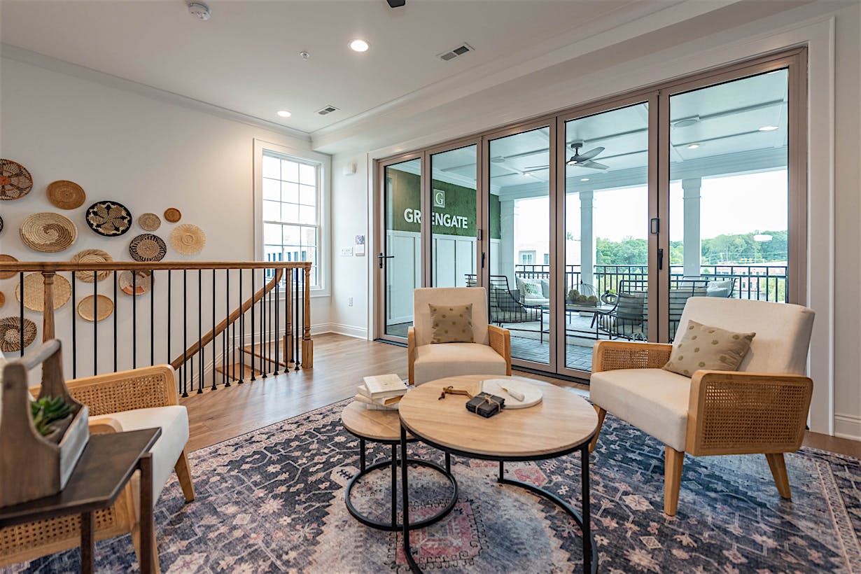 opening glass doors for builders
