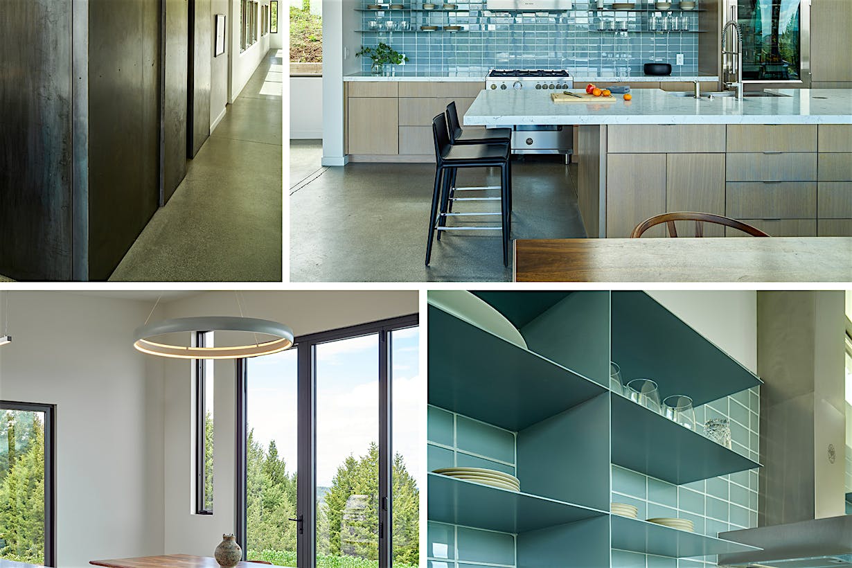 Montana residential architecture with NanaWall folding glass wall system
