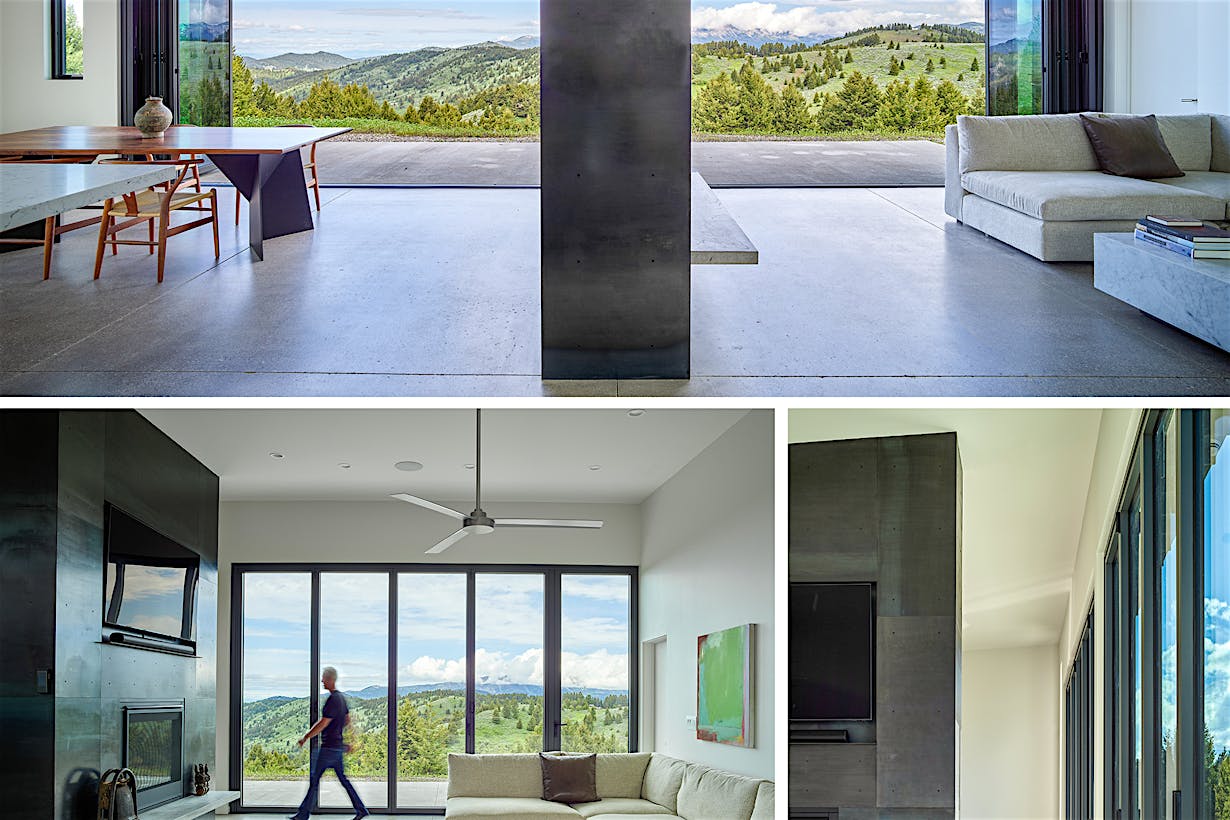 indoor outdoor living with NanaWall folding glass wall systems