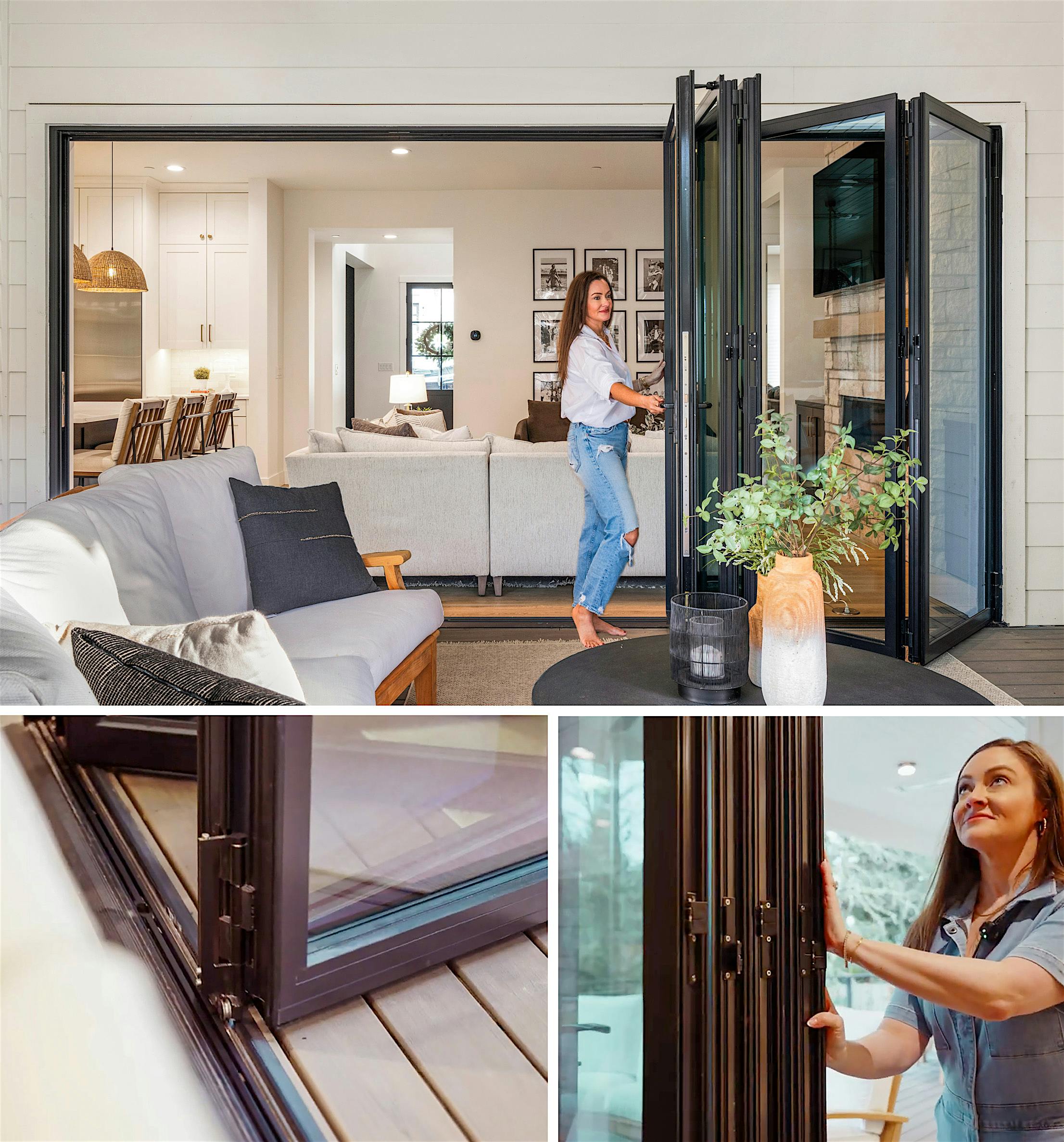 Generation 4 bifold door and Molly Mesnick