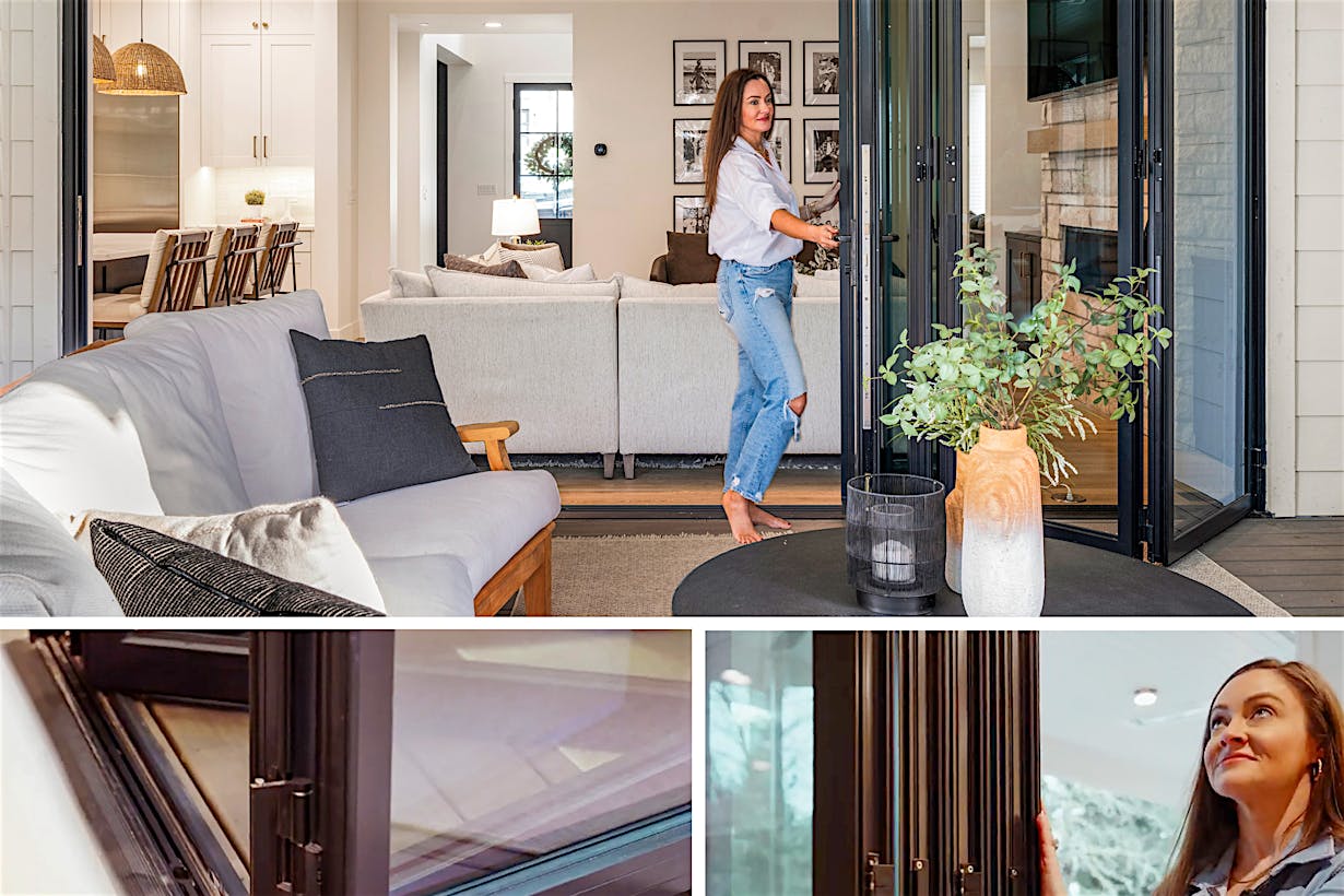 Generation 4 bifold door and Molly Mesnick