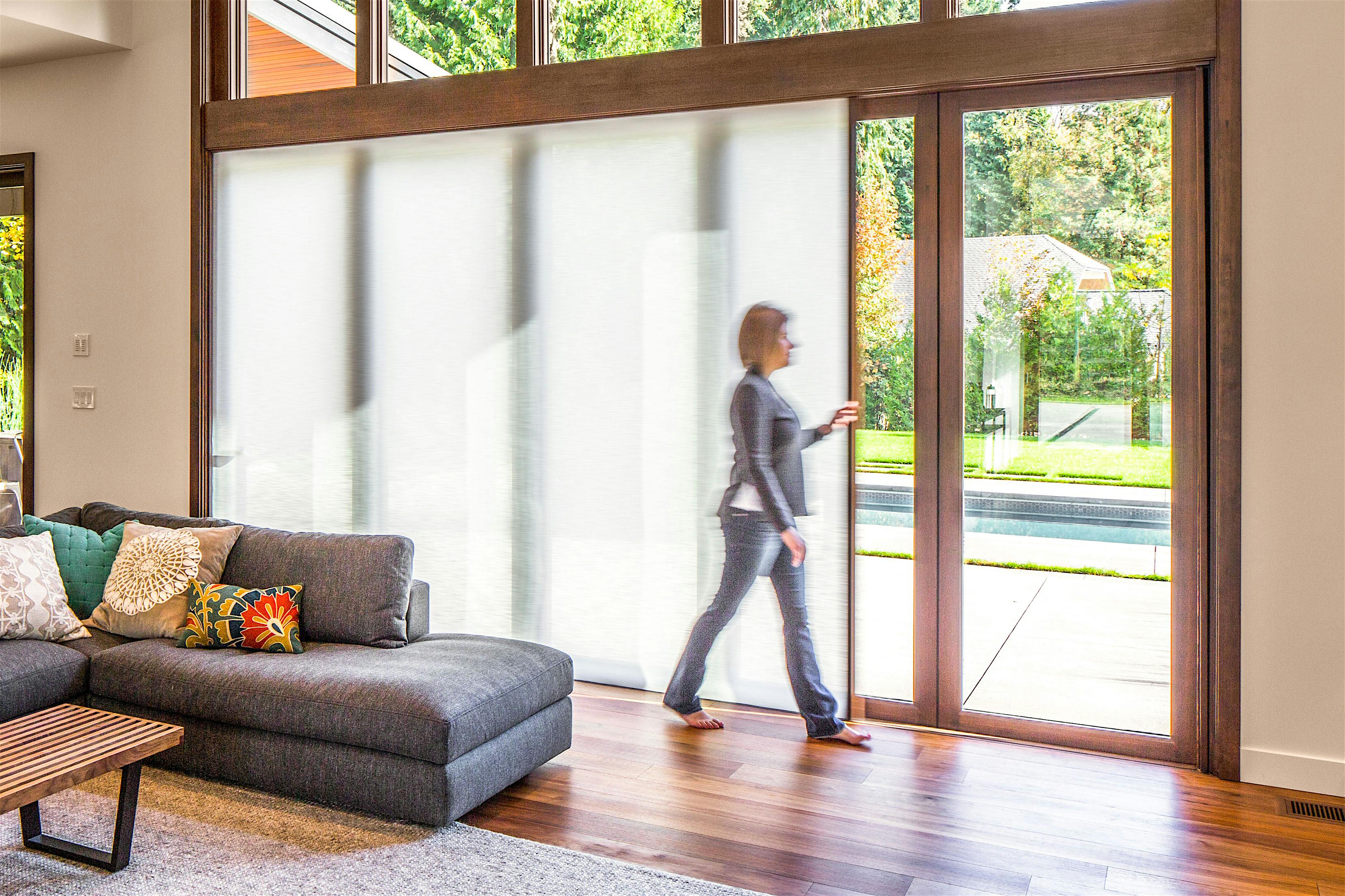 wood framed screen for wood framed glass patio doors