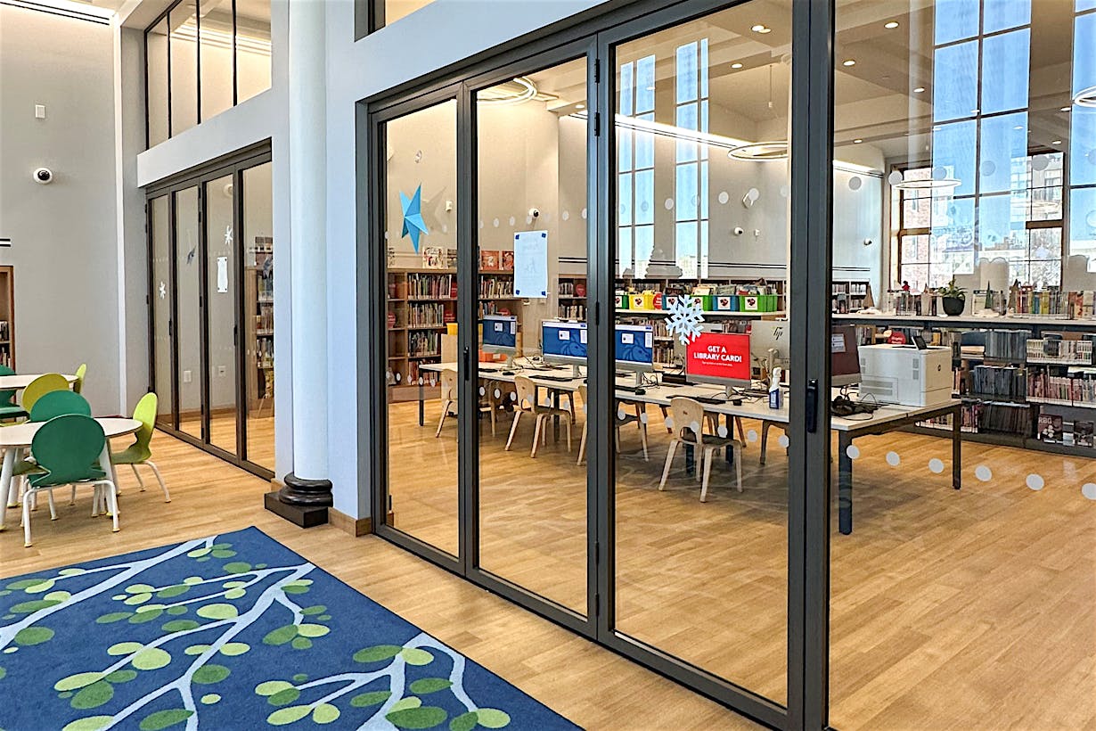 acoustically rated operable glass wall systems