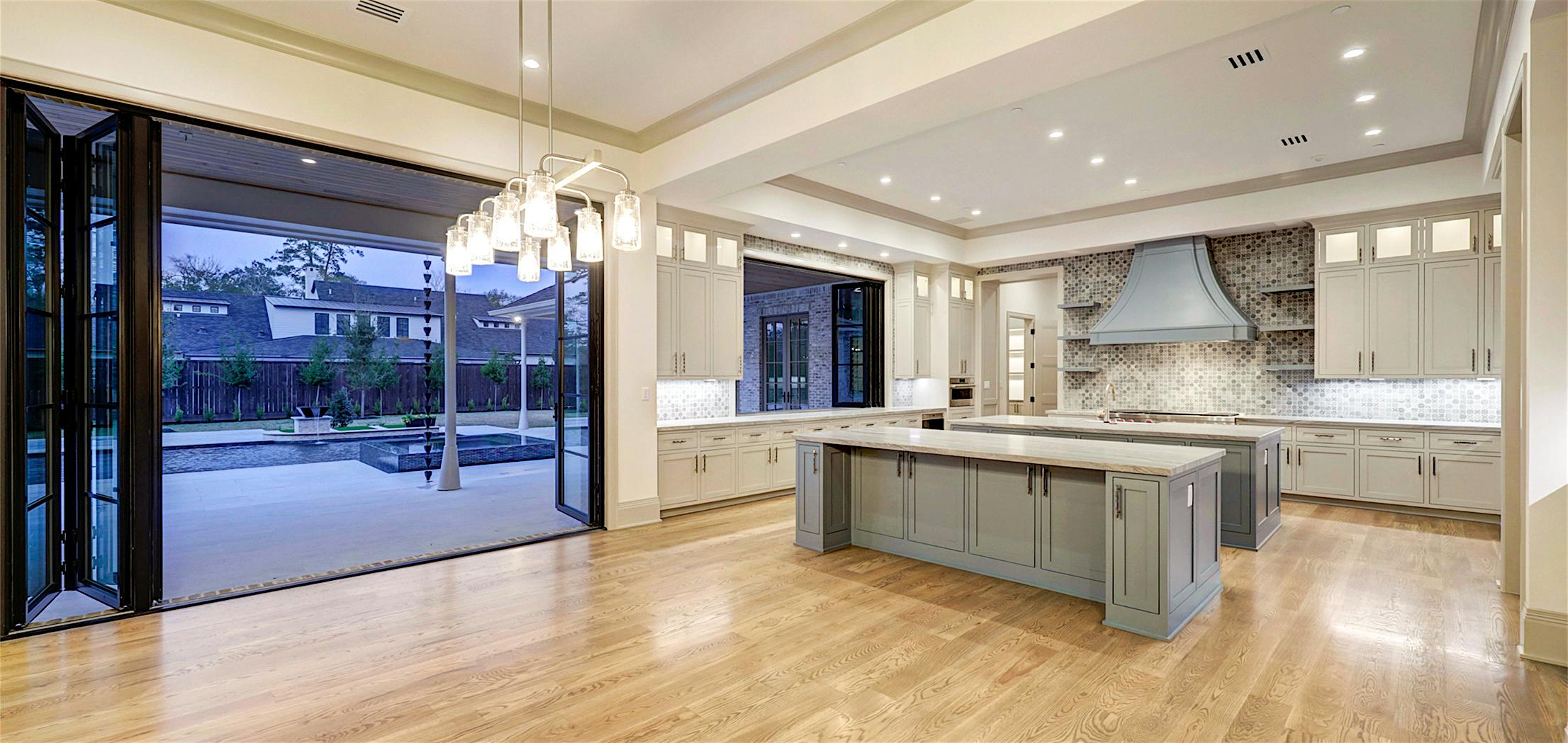 Residential folding window and folding glass doors